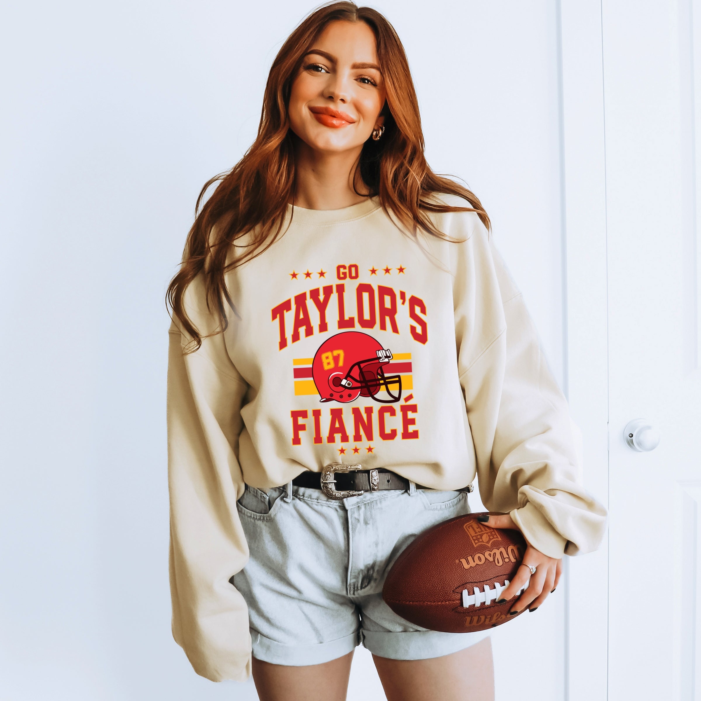 Go Taylor's Fiance Helmet -  Womens Sweatshirt