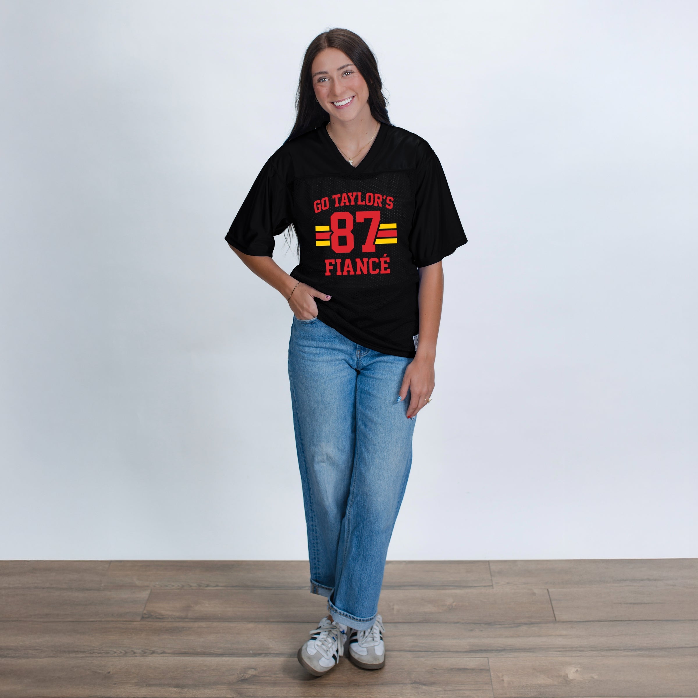 Go Taylor's Fiance 87 - Football Jersey