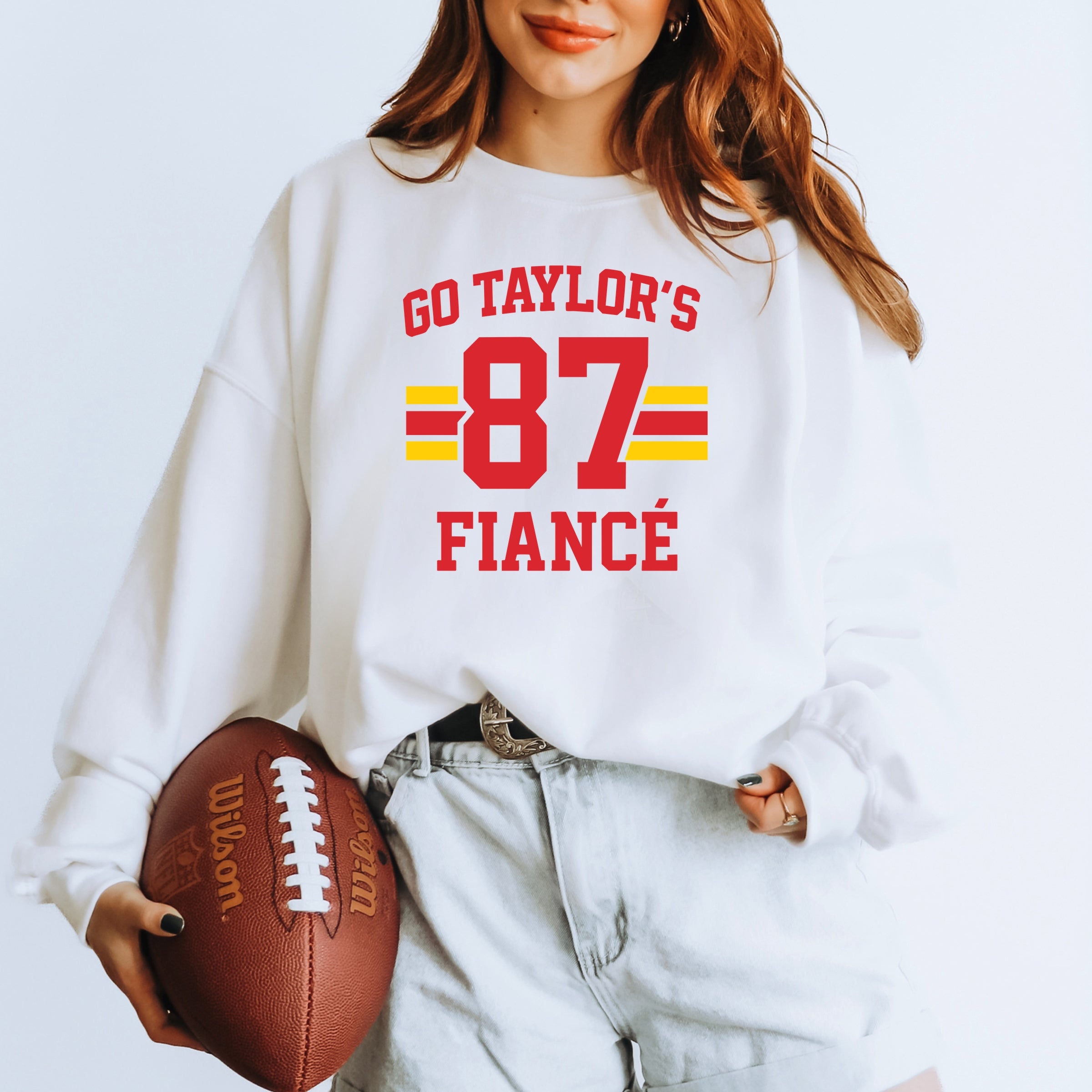 Go Taylor's Fiance 87 -  Womens Sweatshirt
