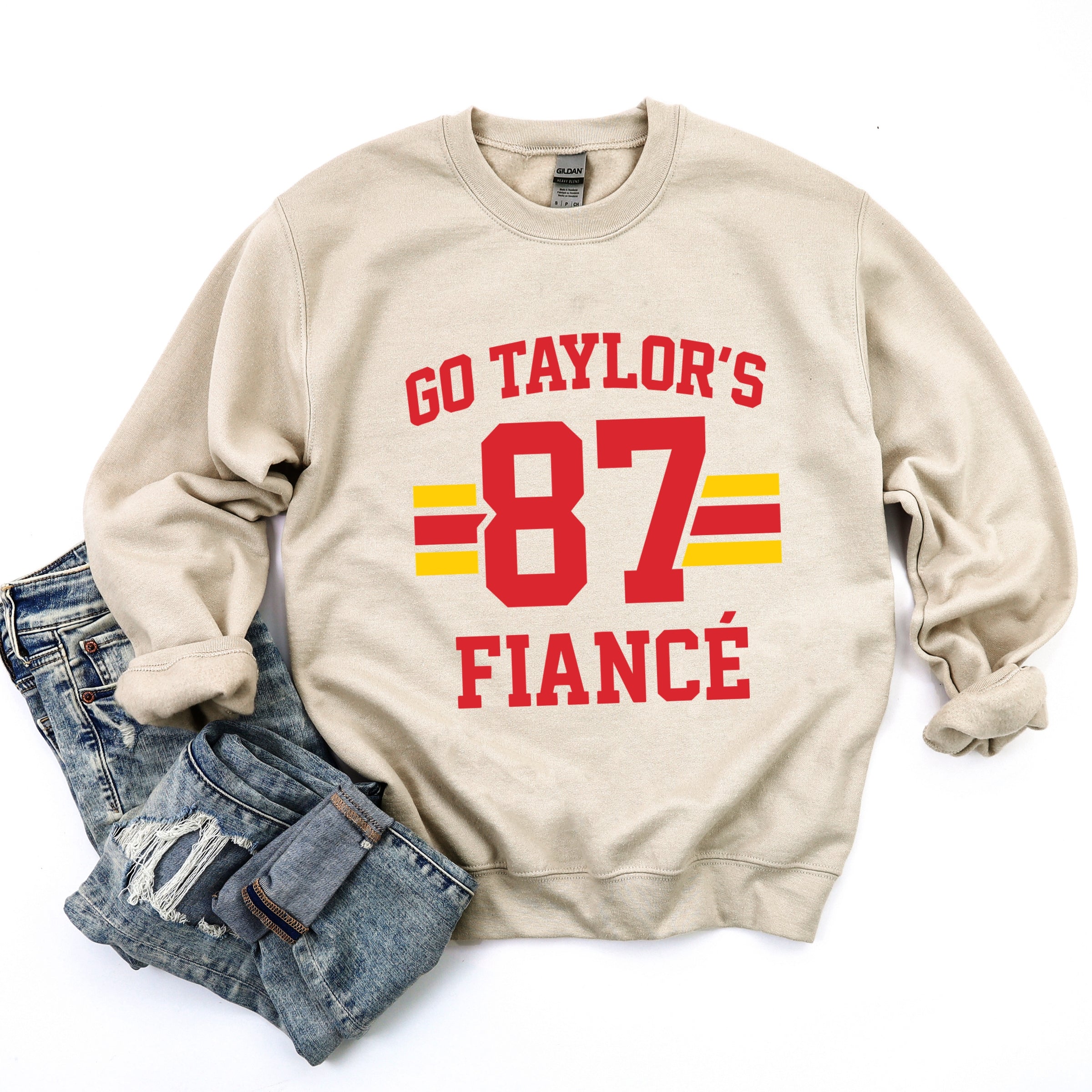 Go Taylor's Fiance 87 -  Womens Sweatshirt