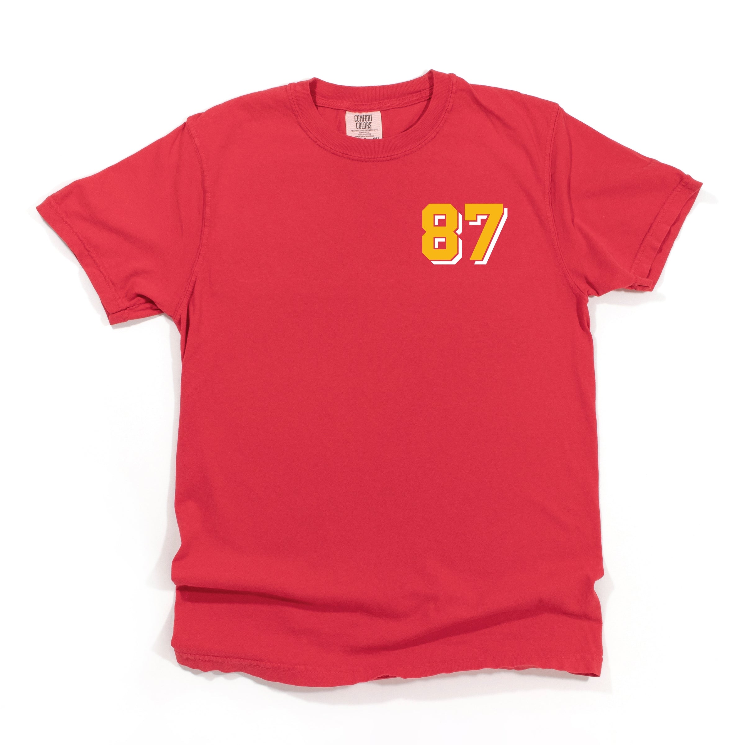 Go Taylor's Fiancé Yellow  - Womens Garment Dyed Tee