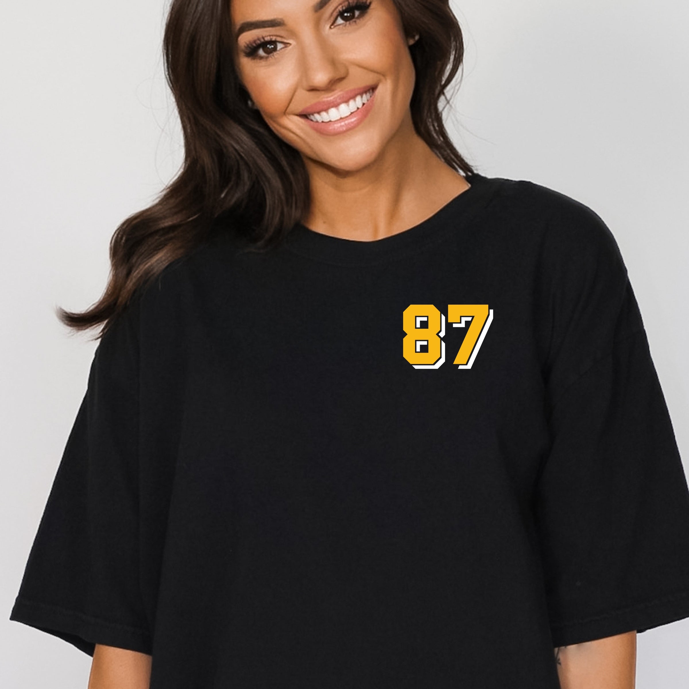 Go Taylor's Fiancé Yellow  - Womens Garment Dyed Tee
