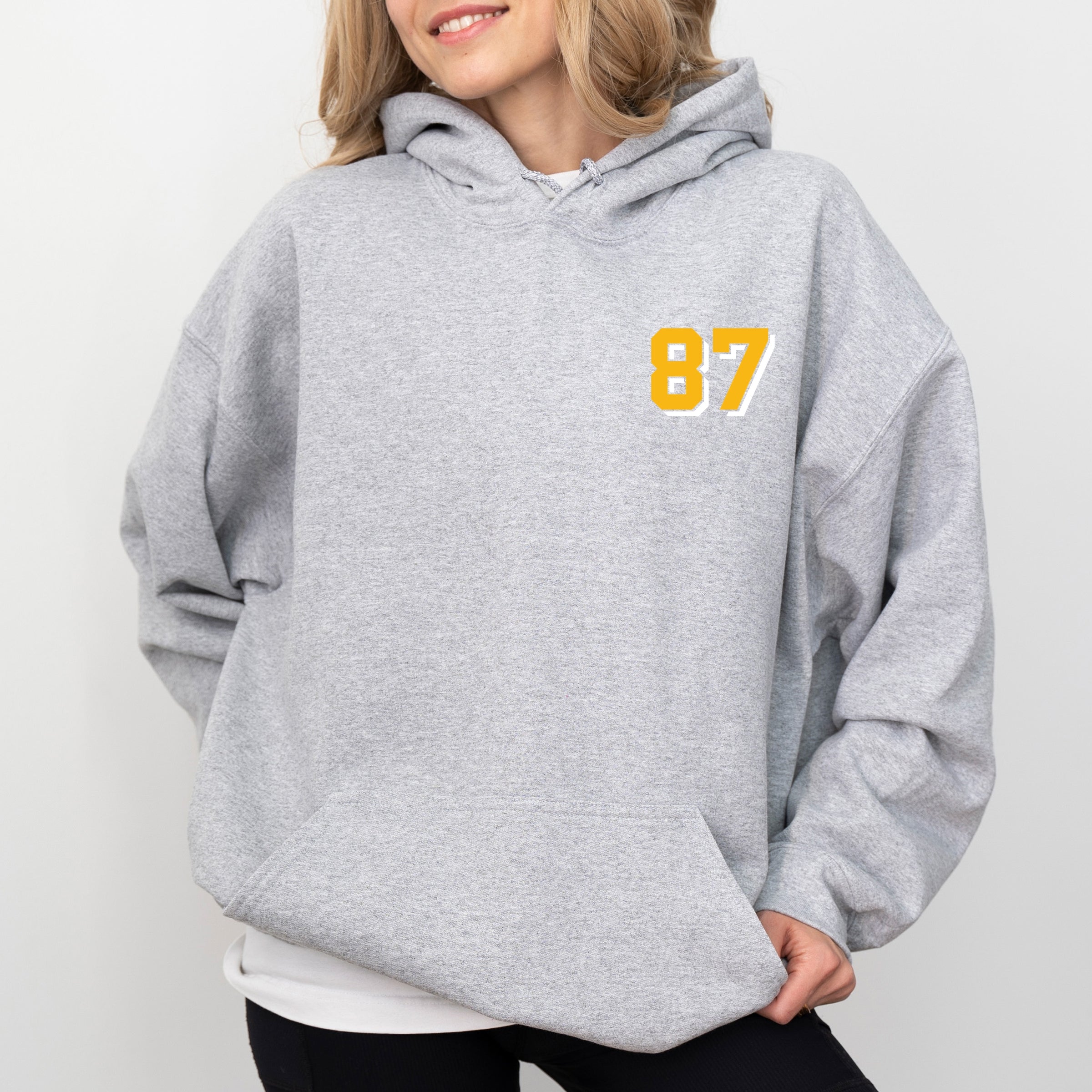 Go Taylor's Fiancé Yellow  - Womens Hoodie