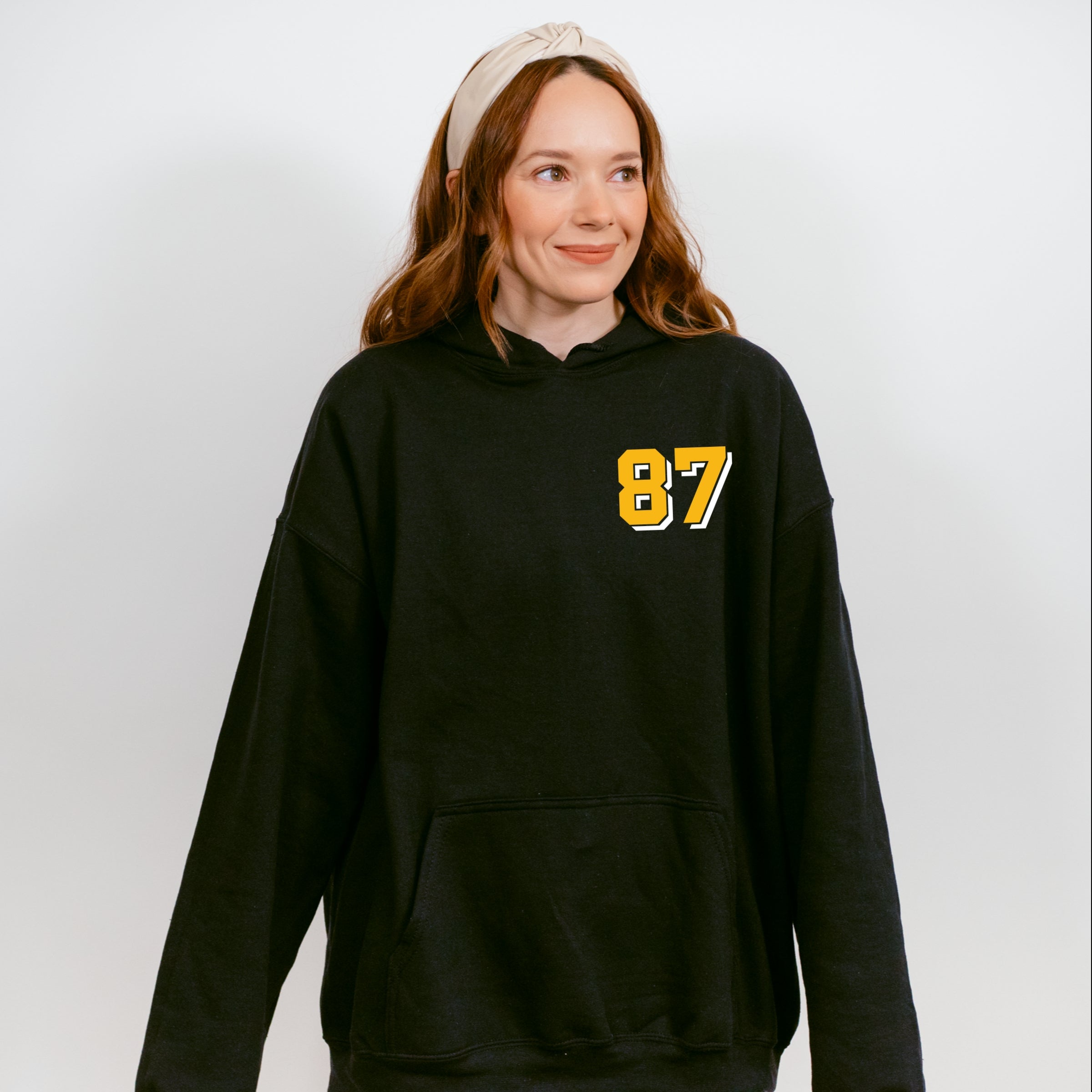 Go Taylor's Fiancé Yellow  - Womens Hoodie