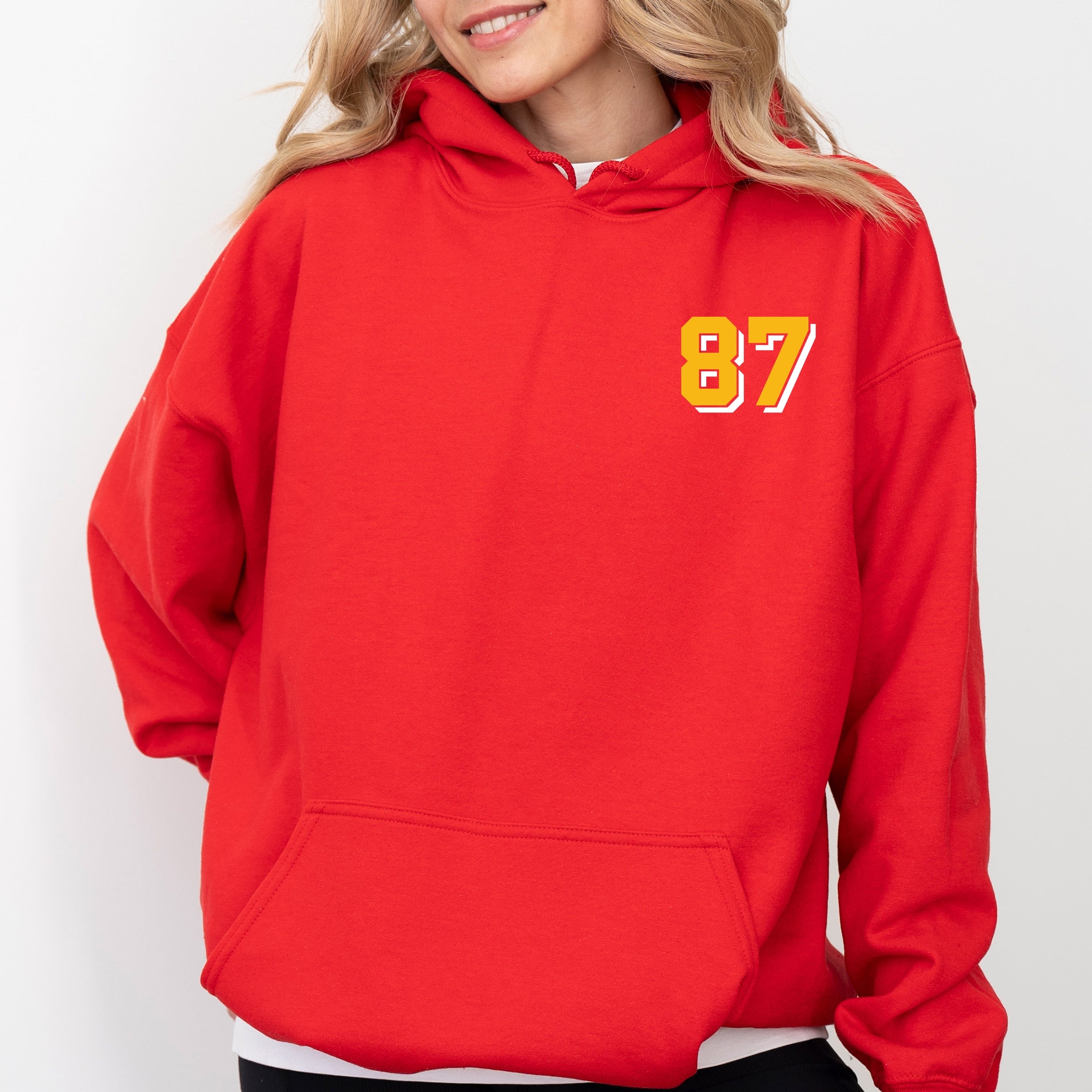 Go Taylor's Fiancé Yellow  - Womens Hoodie