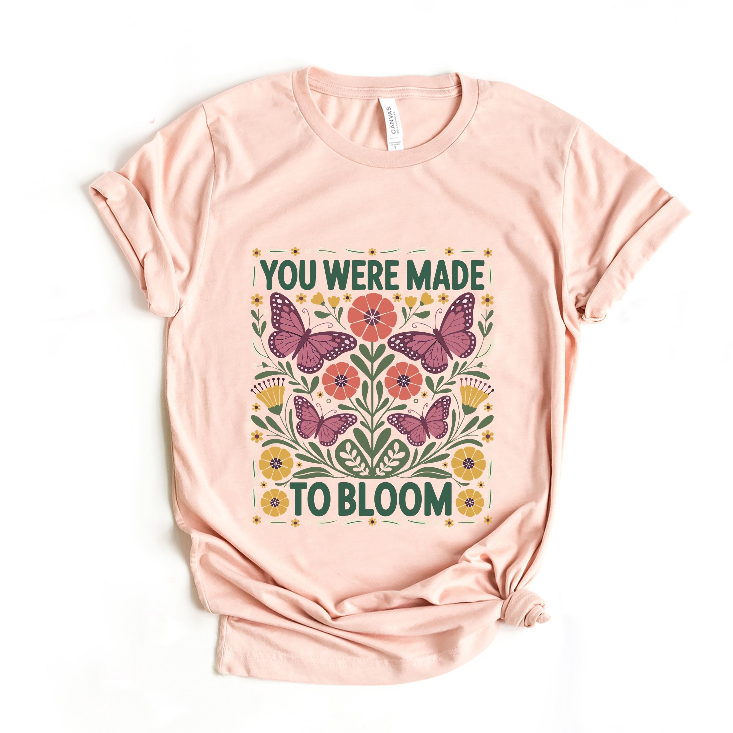 You Were Made To Bloom - Women's Short Sleeve Graphic T-Shirt