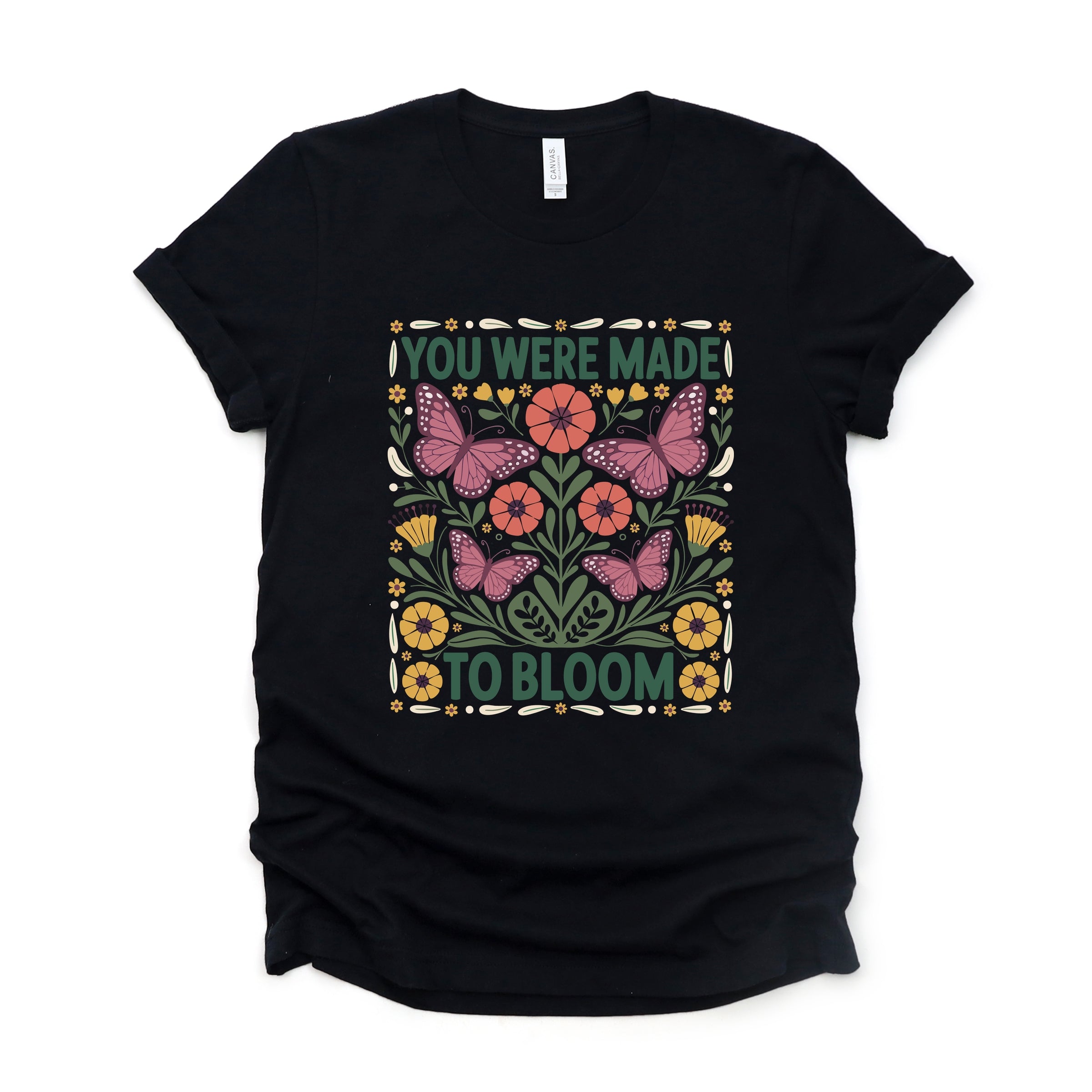 You Were Made To Bloom - Women's Short Sleeve Graphic T-Shirt