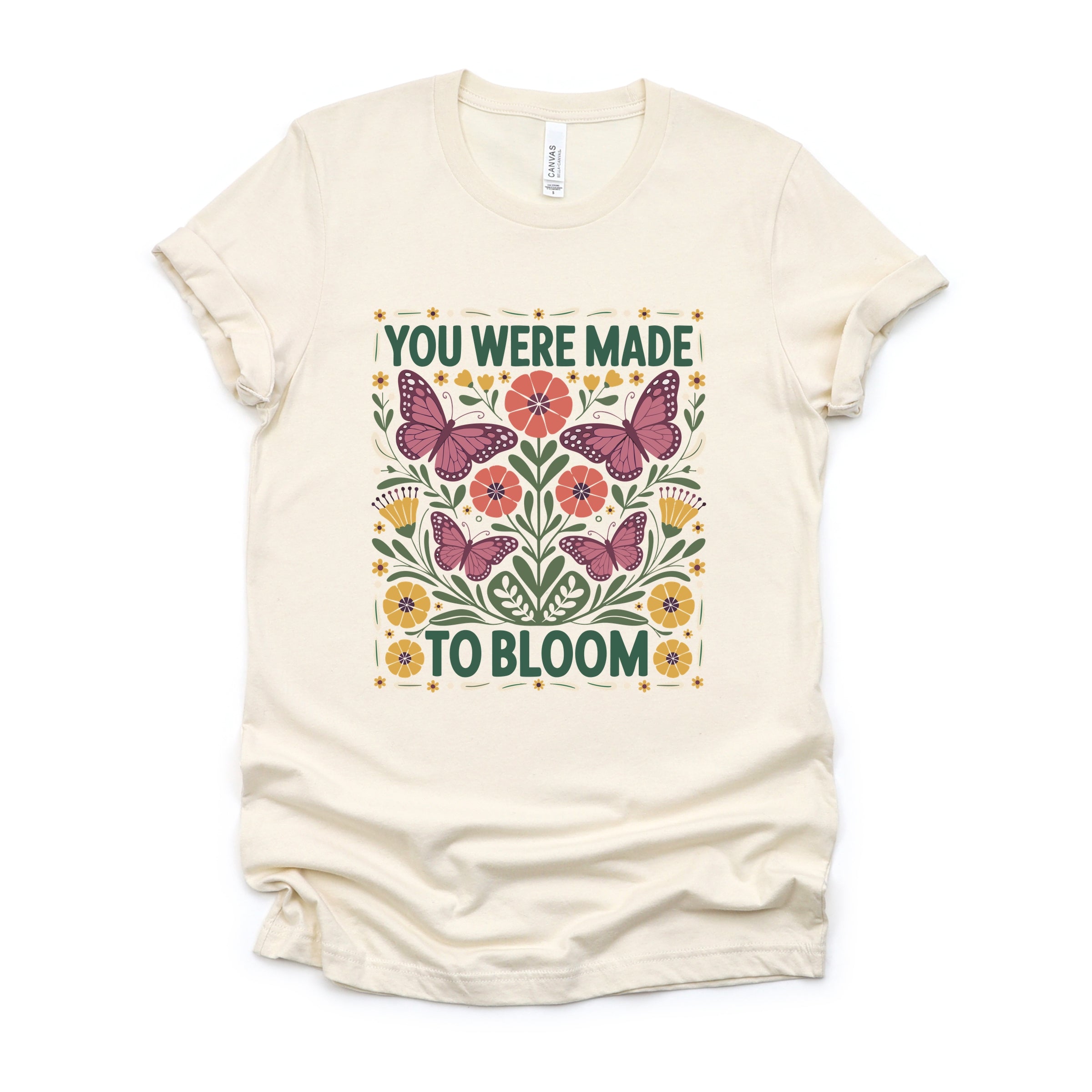 You Were Made To Bloom - Women's Short Sleeve Graphic T-Shirt