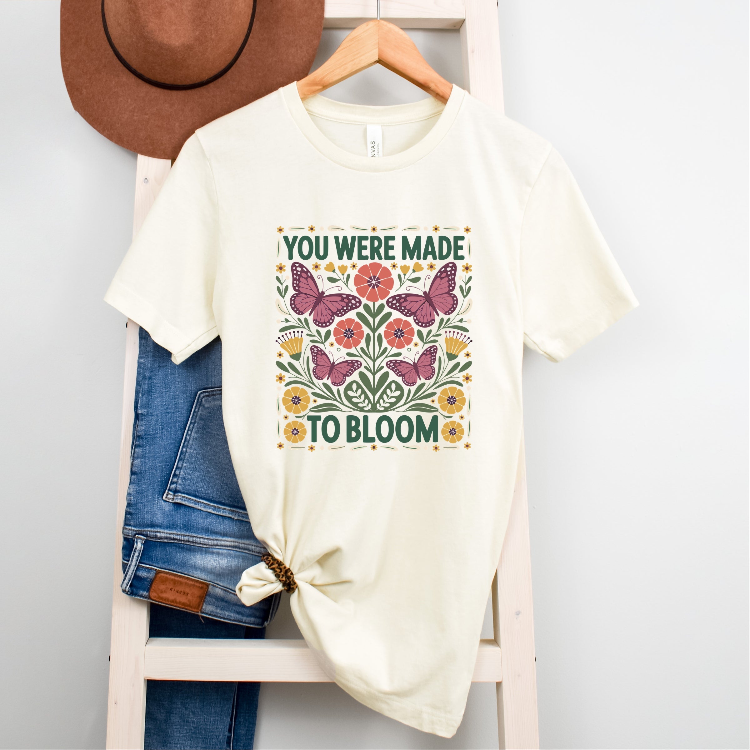 You Were Made To Bloom - Women's Short Sleeve Graphic T-Shirt