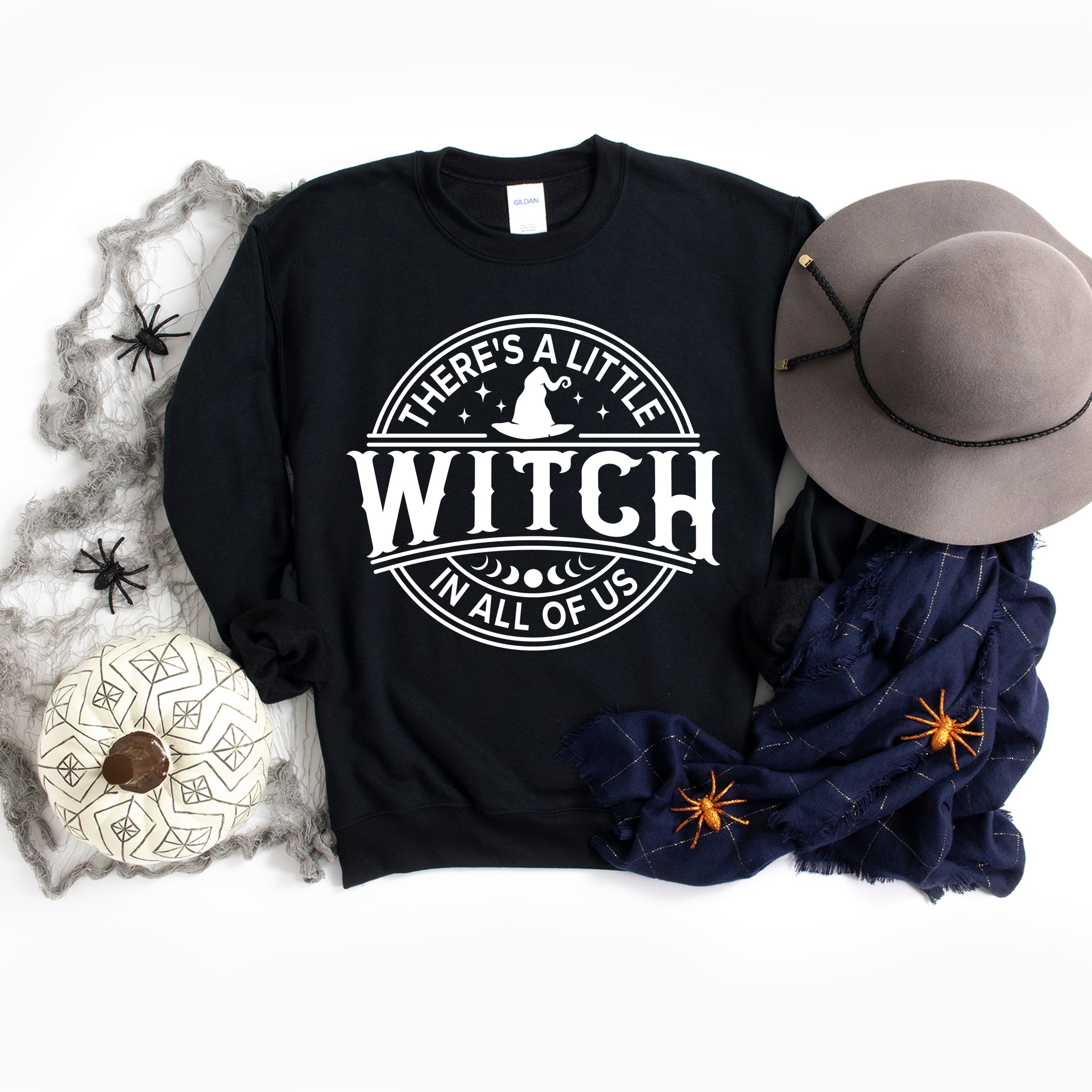 A Little Witch In All Of Us -  Womens Graphic Sweatshirt