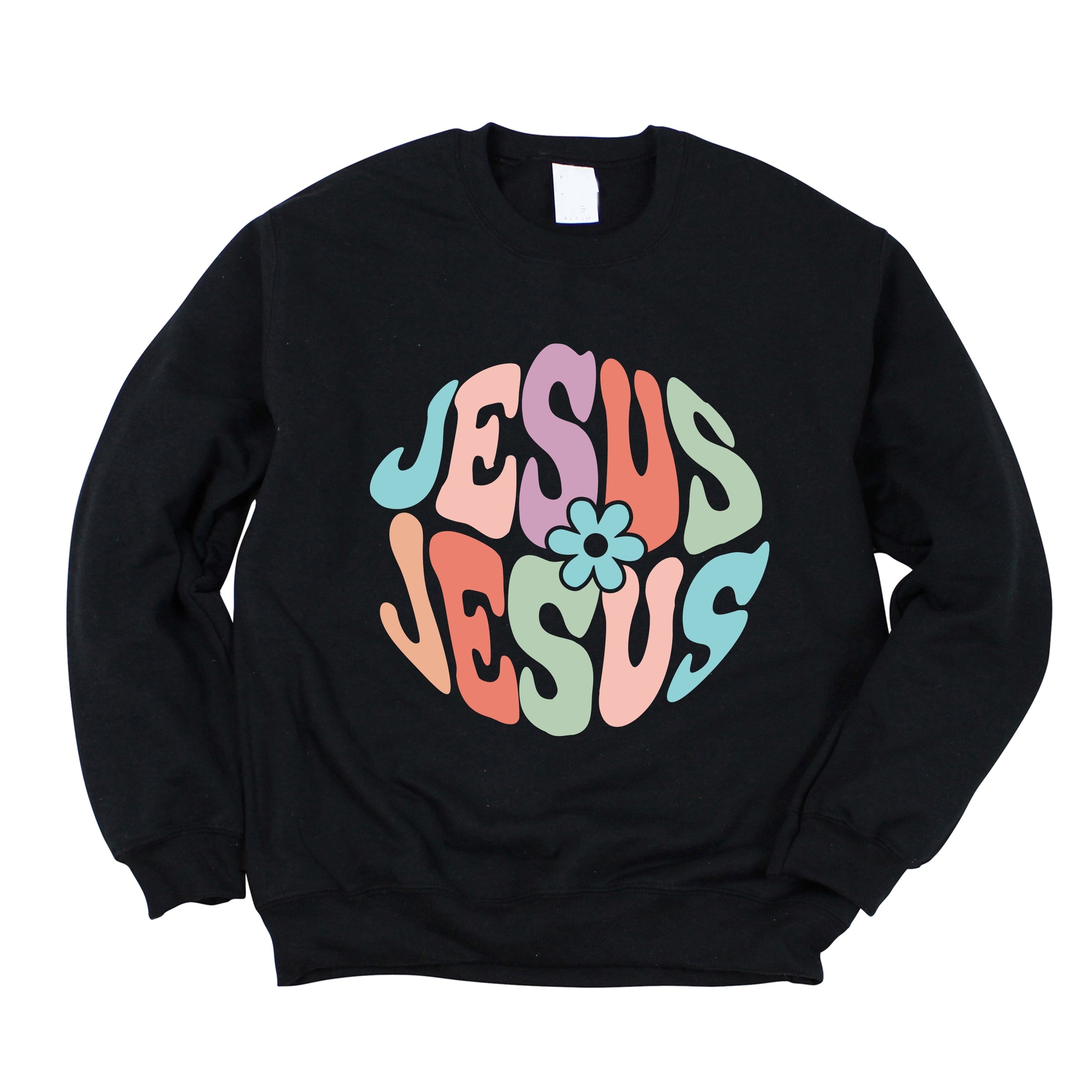Jesus Flowers - Women's Graphic Sweatshirt