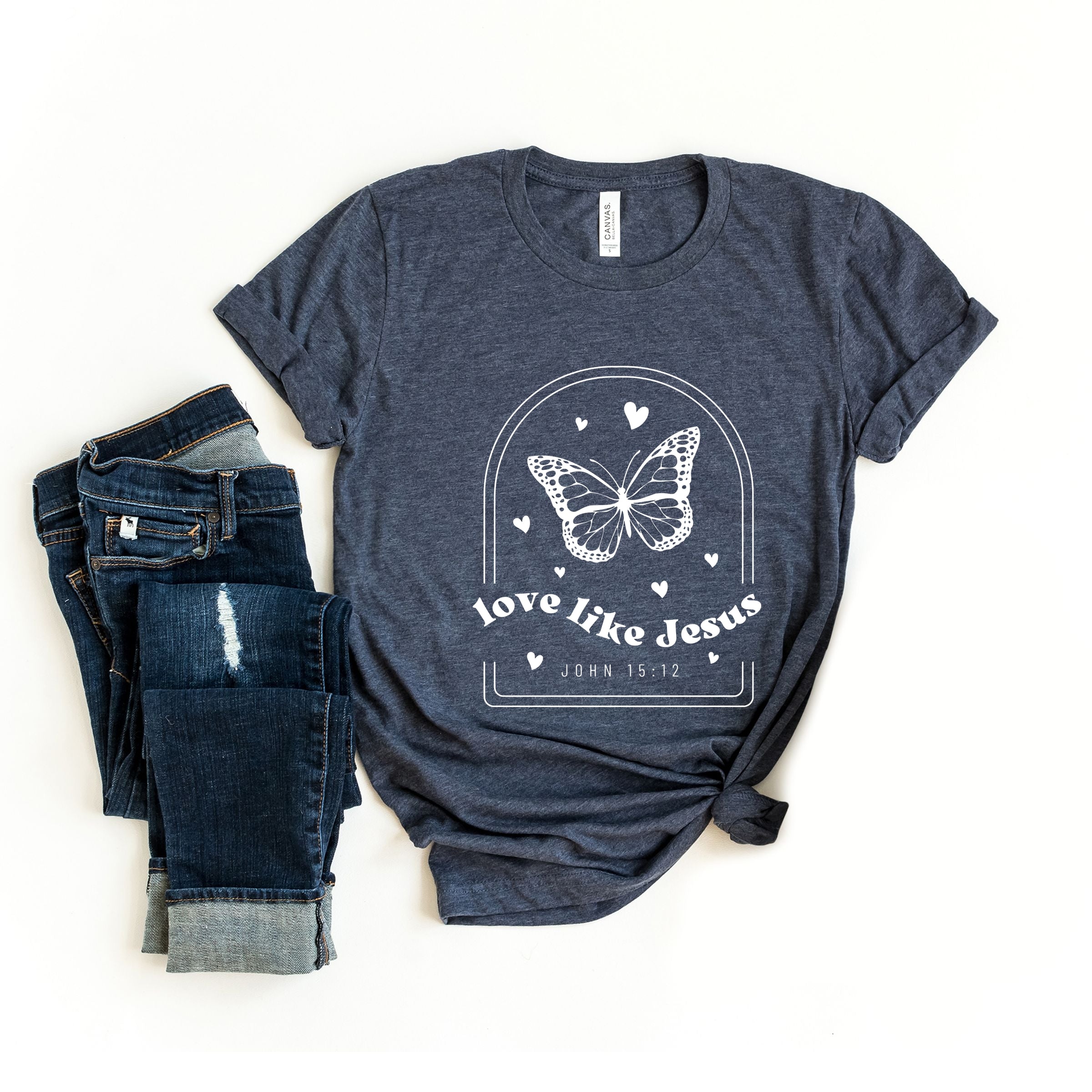 18770W_F-C Heather Navy