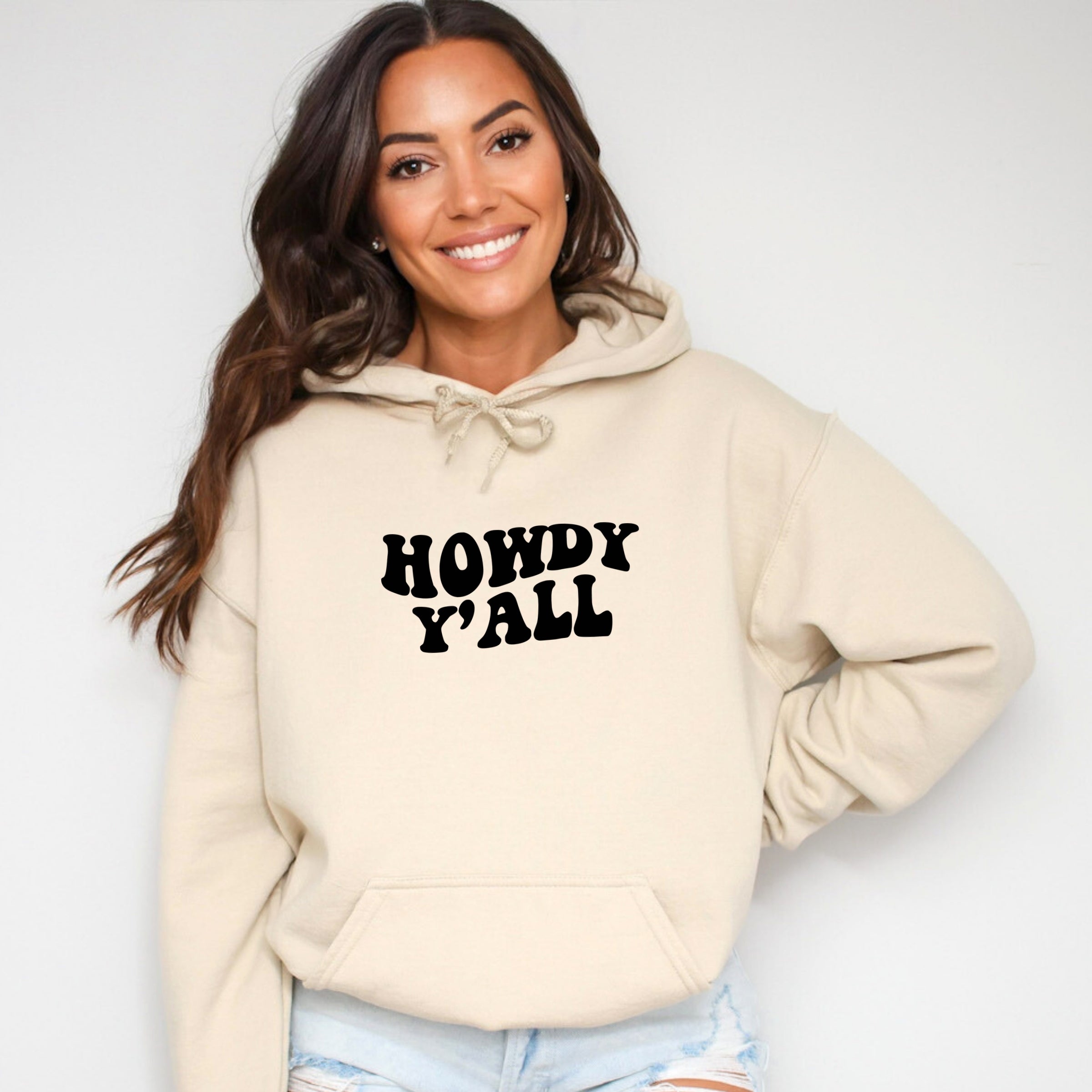 Howdy Y'all Retro - Women's Graphic Hoodie