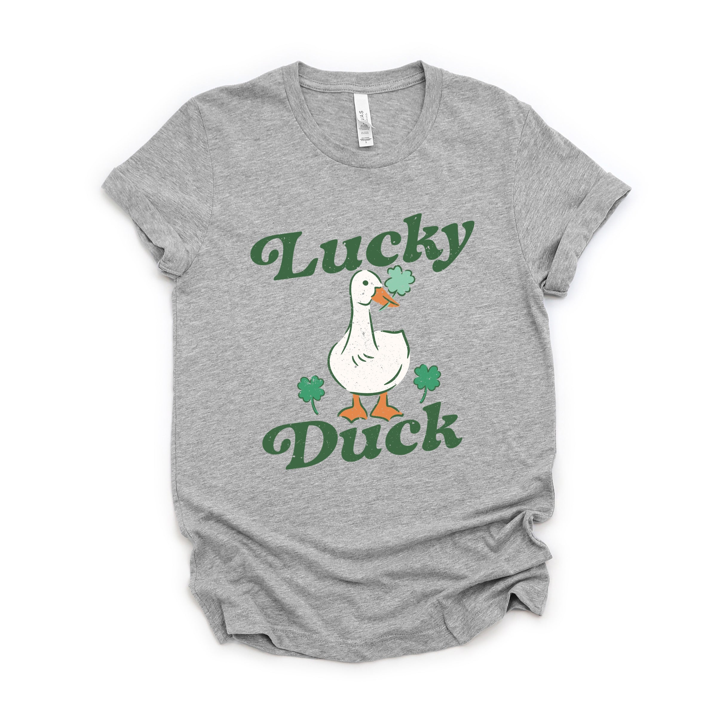 Lucky Duck - Women's Short Sleeve Graphic T-Shirt