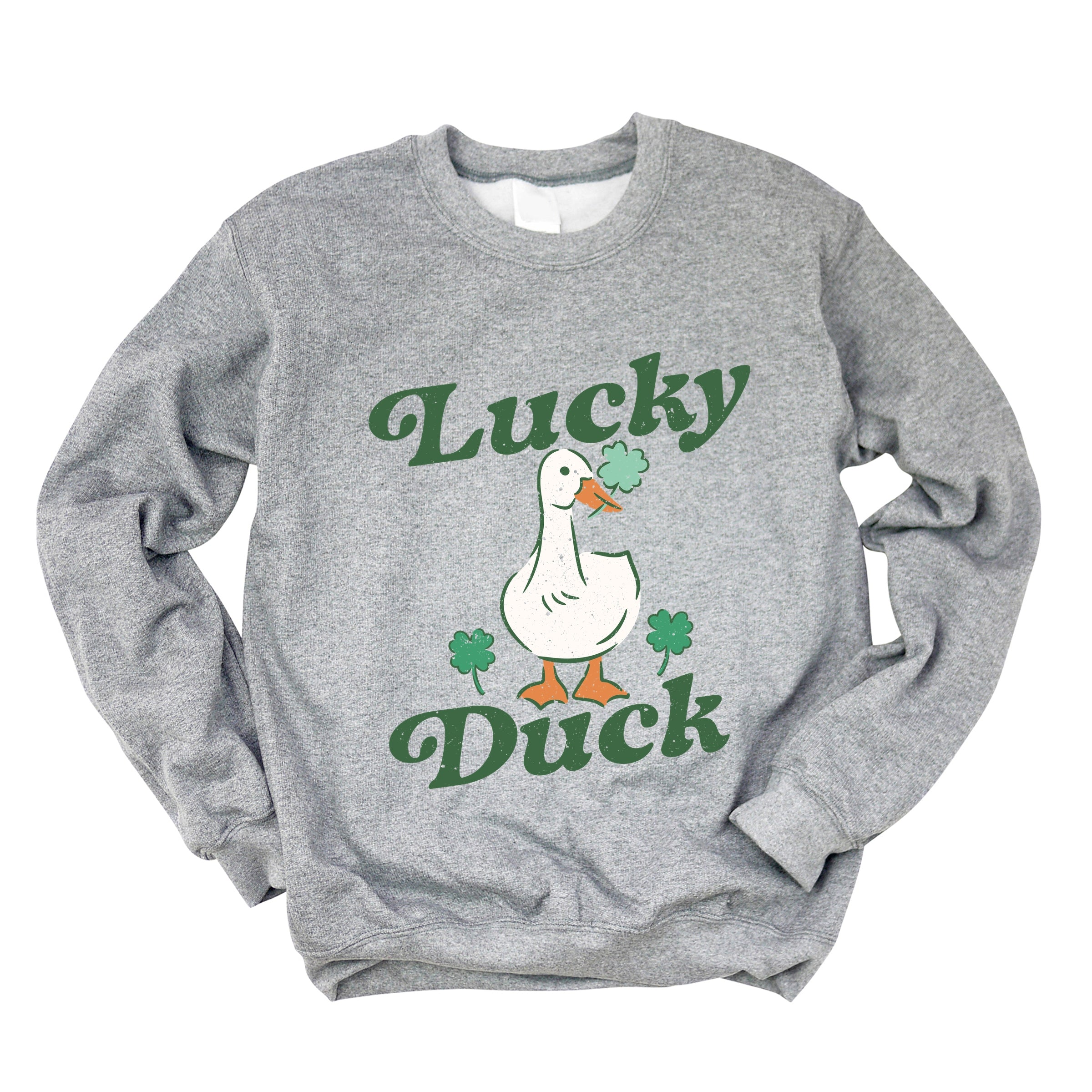 Lucky Duck - Women's Graphic Sweatshirt
