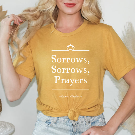 Sorrows Sorrows Prayers | Short Sleeve Crew Neck