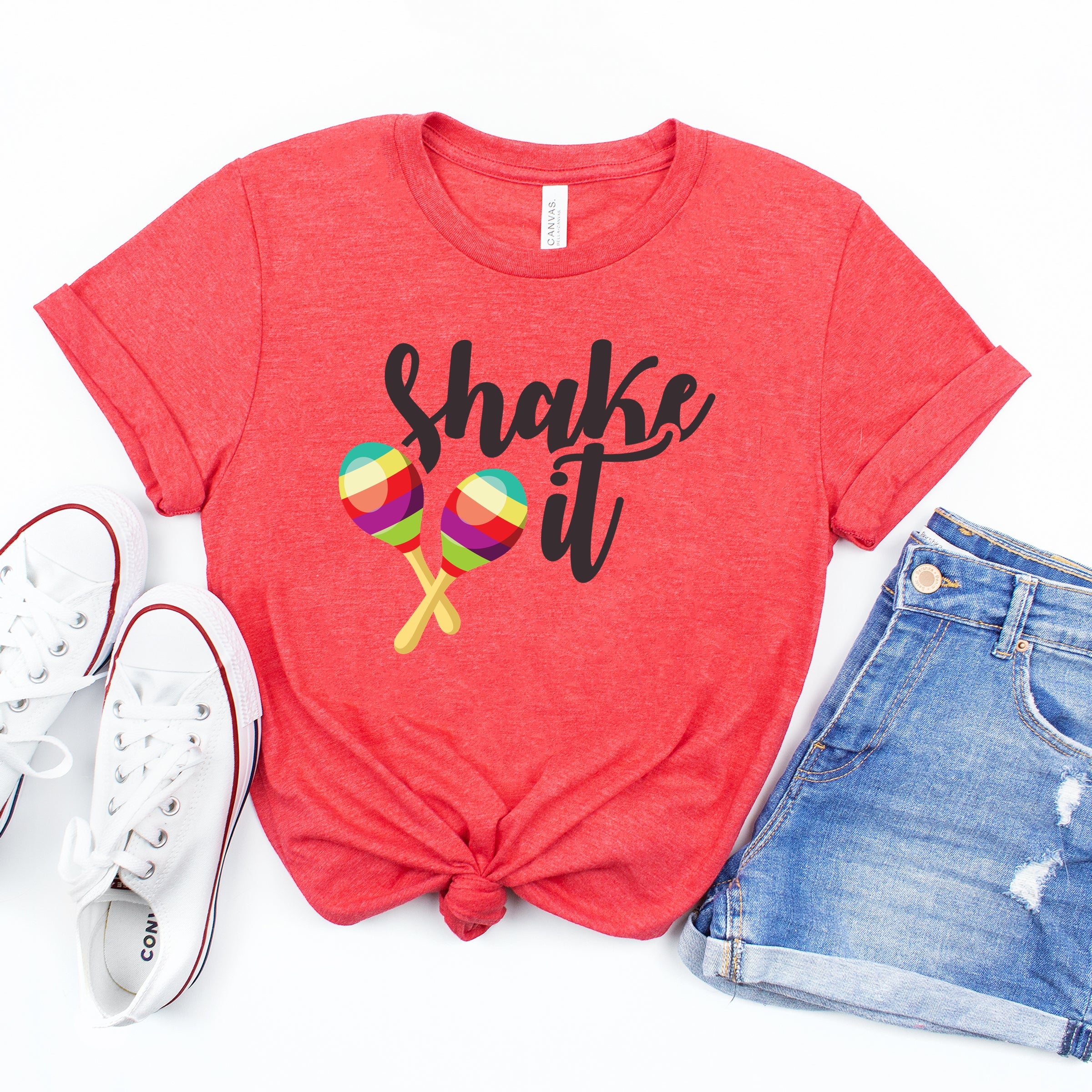 20311M_F-C Heather Red