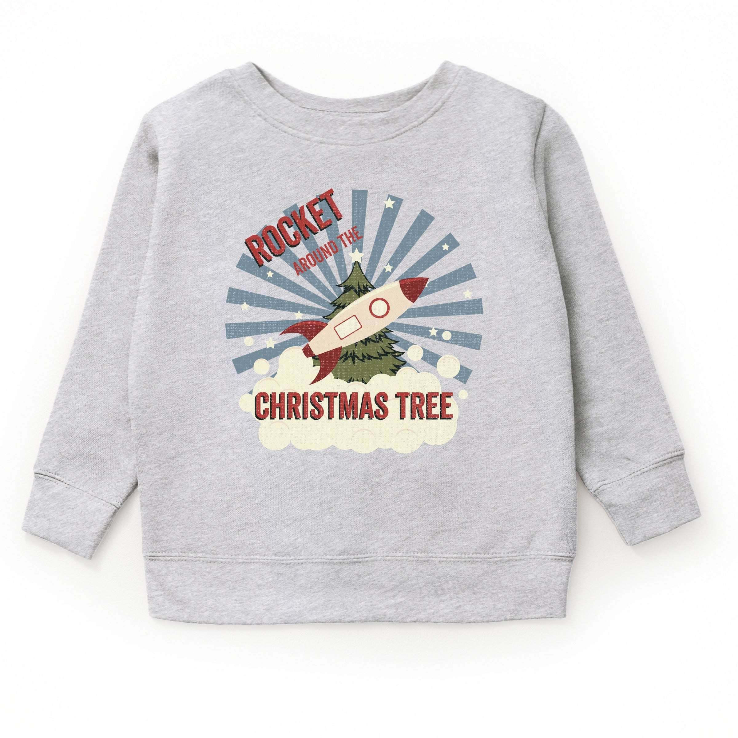 Rocket Around The Christmas Tree - Youth Graphic Sweatshirt