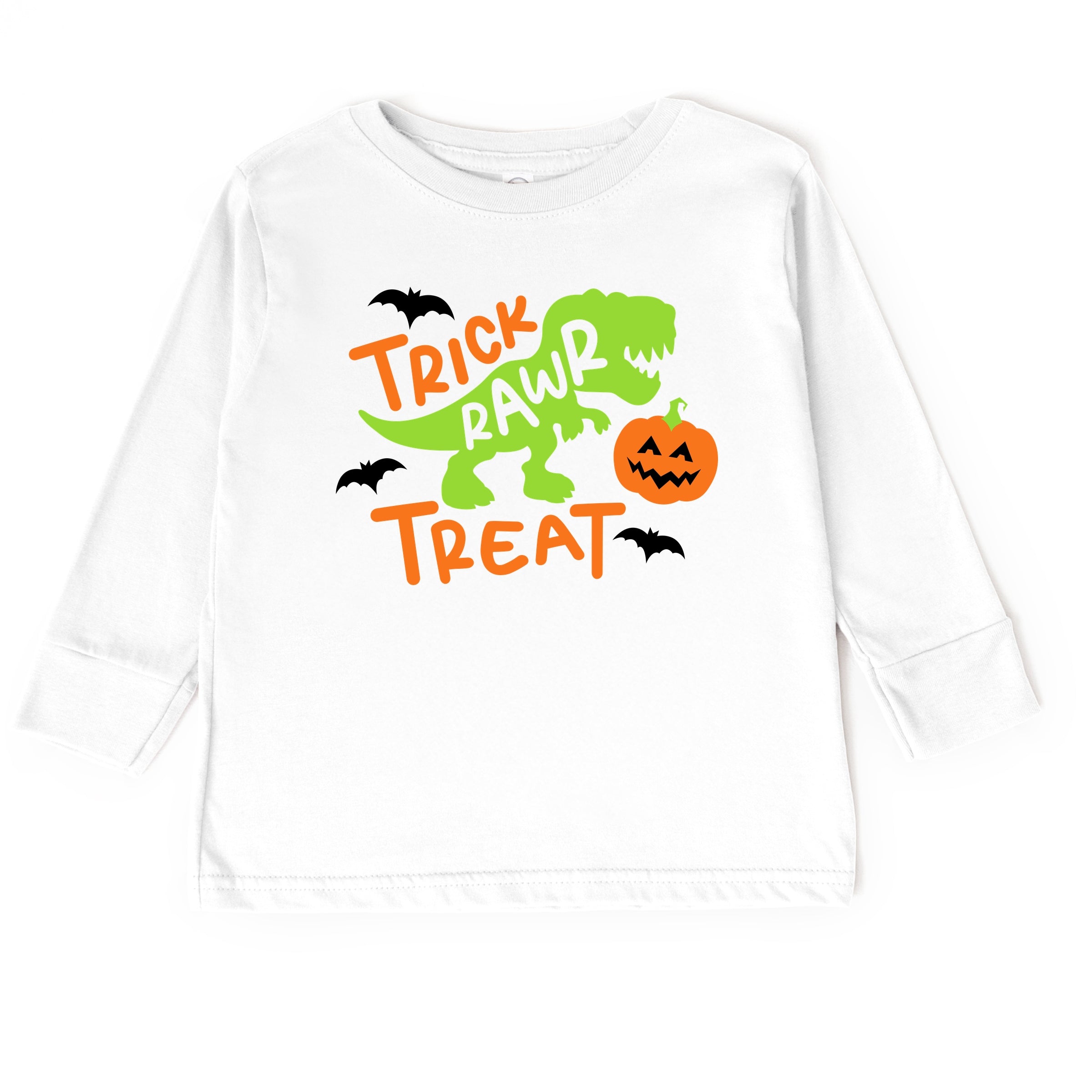 Trick Rawr Treat - Toddler Long Sleeve Graphic Tee