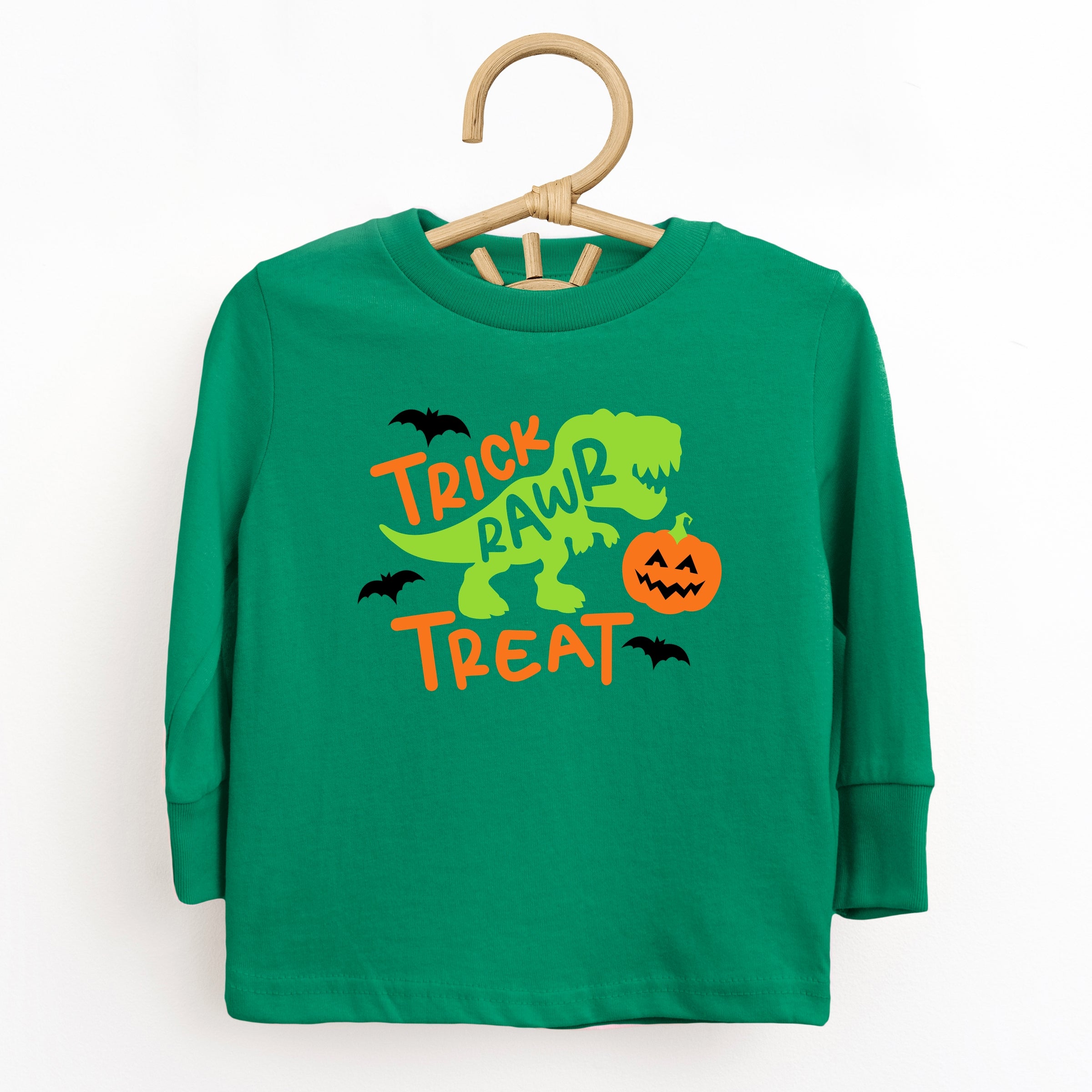 Trick Rawr Treat - Toddler Long Sleeve Graphic Tee