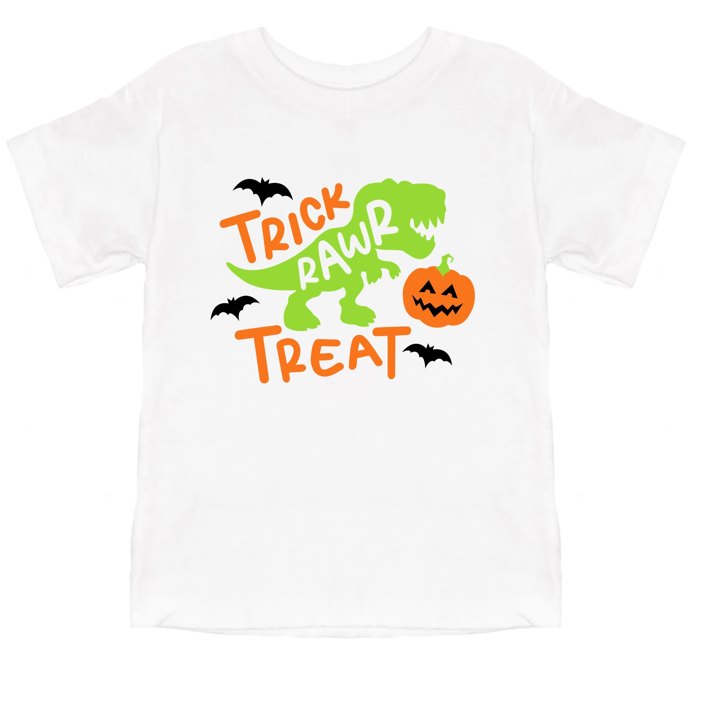 Trick Rawr Treat - Toddler Short Sleeve Graphic T-Shirt