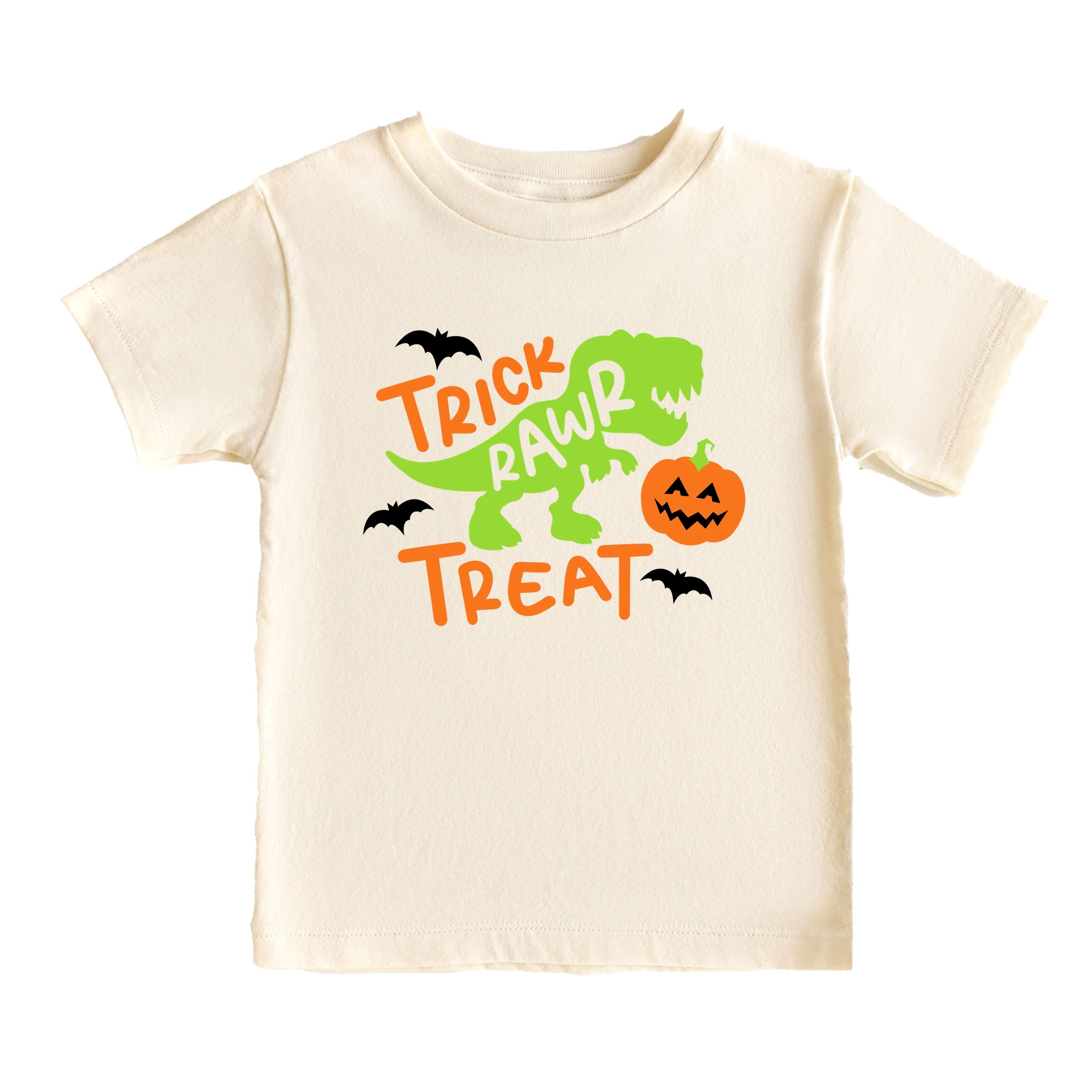 Trick Rawr Treat - Toddler Short Sleeve Graphic T-Shirt