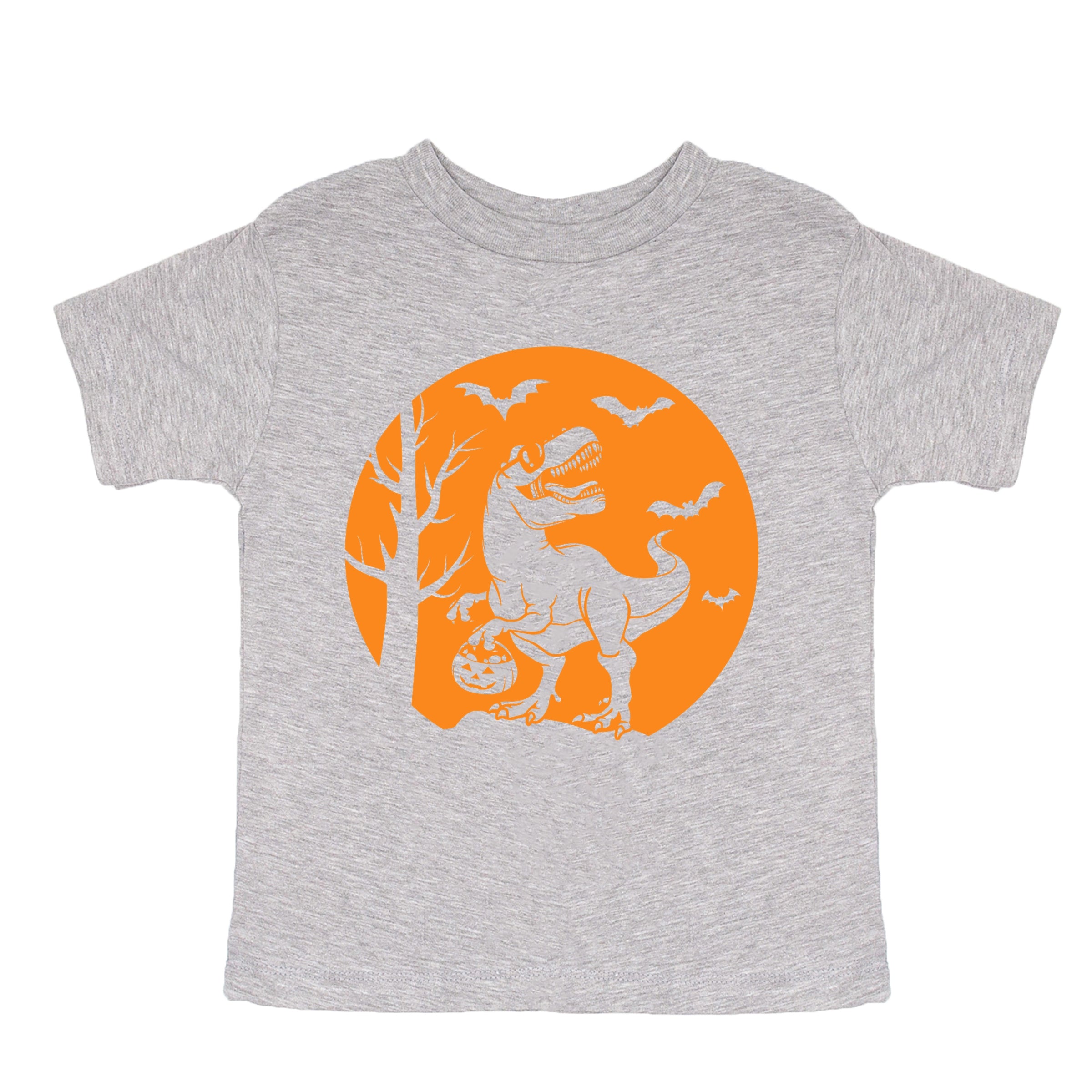 Dinosaur Moon - Toddler Short Sleeve Graphic T-Shirt