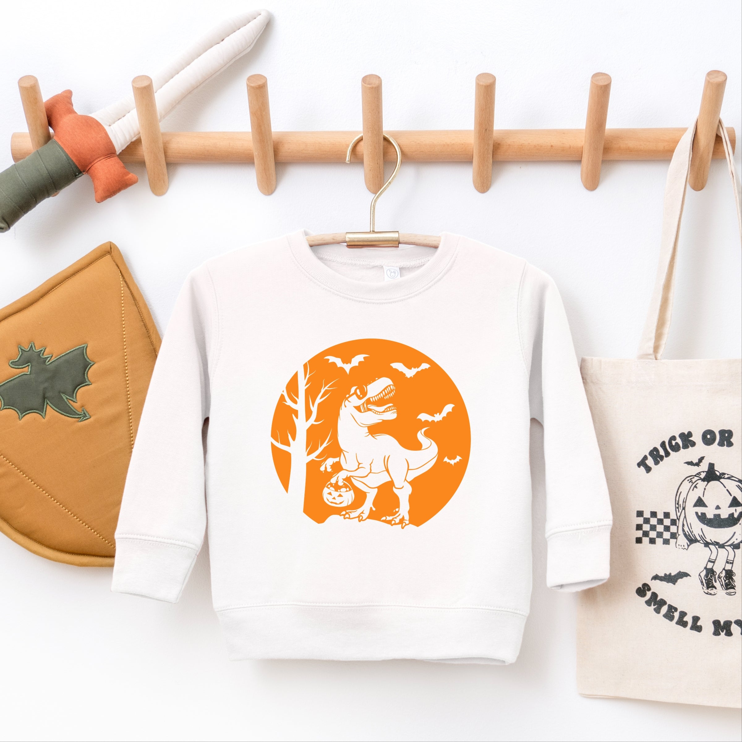 Dinosaur Moon - Toddler Graphic Sweatshirt