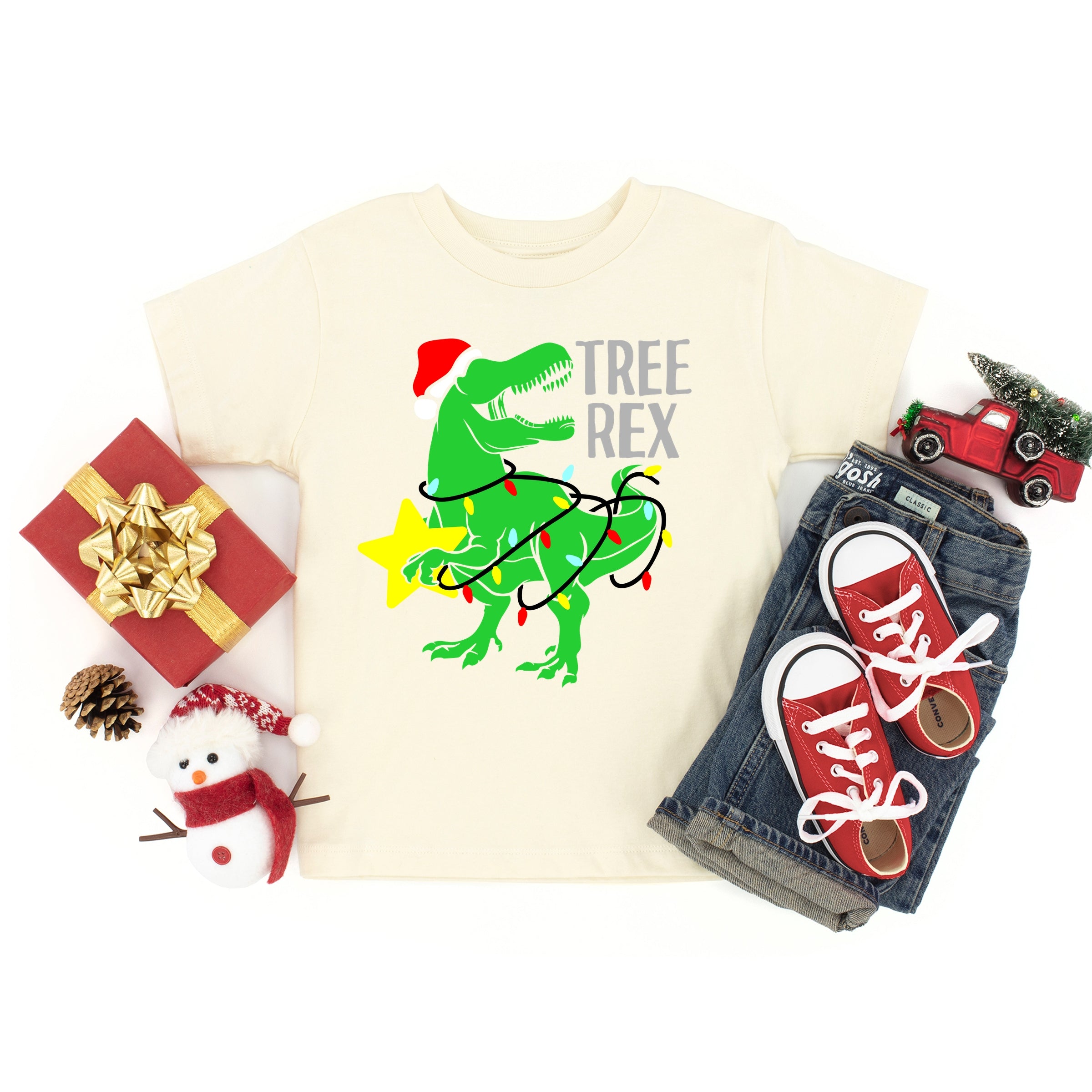 Tree Rex - Toddler Short Sleeve Graphic T-Shirt