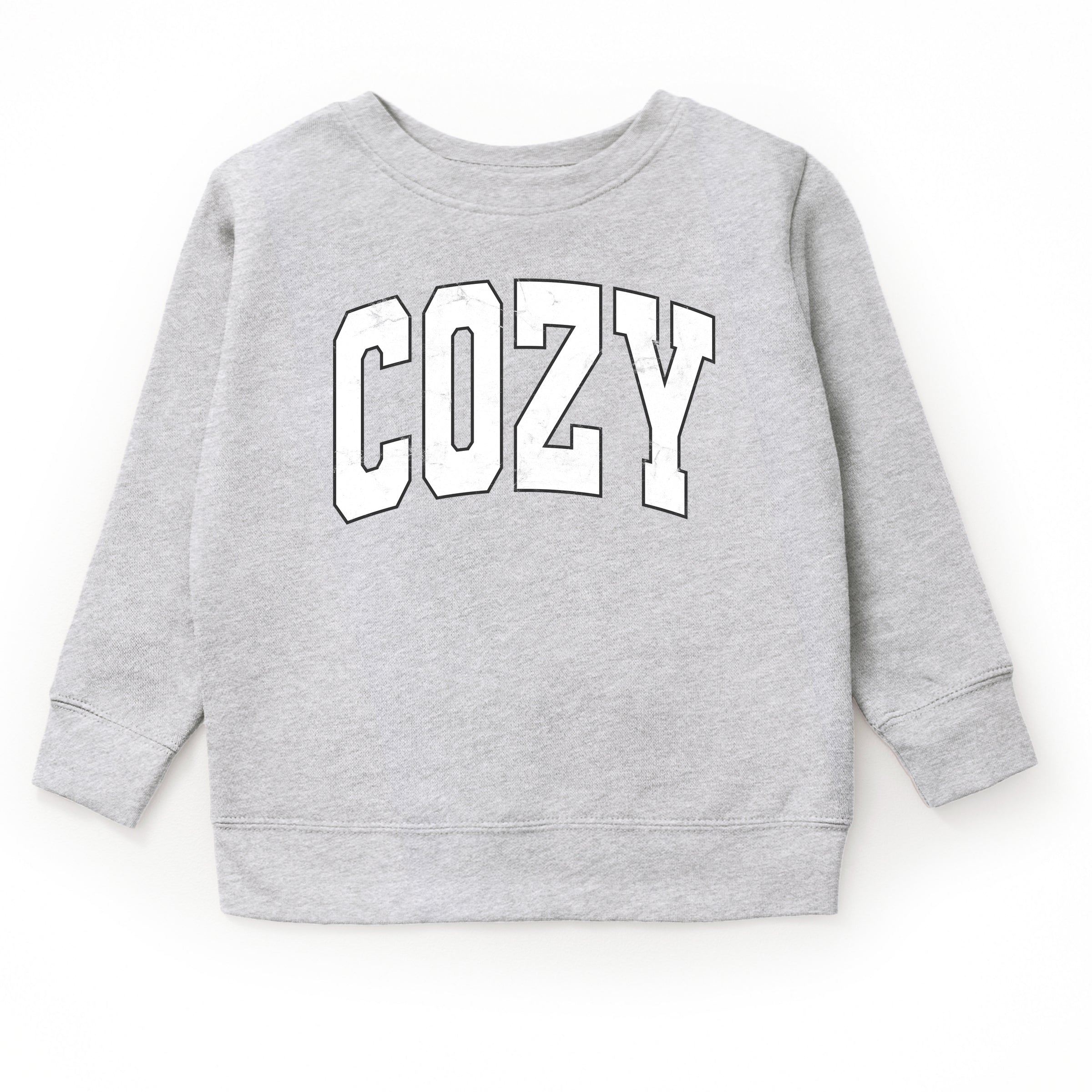 Cozy Worn Varsity - Kids Youth Sweatshirt