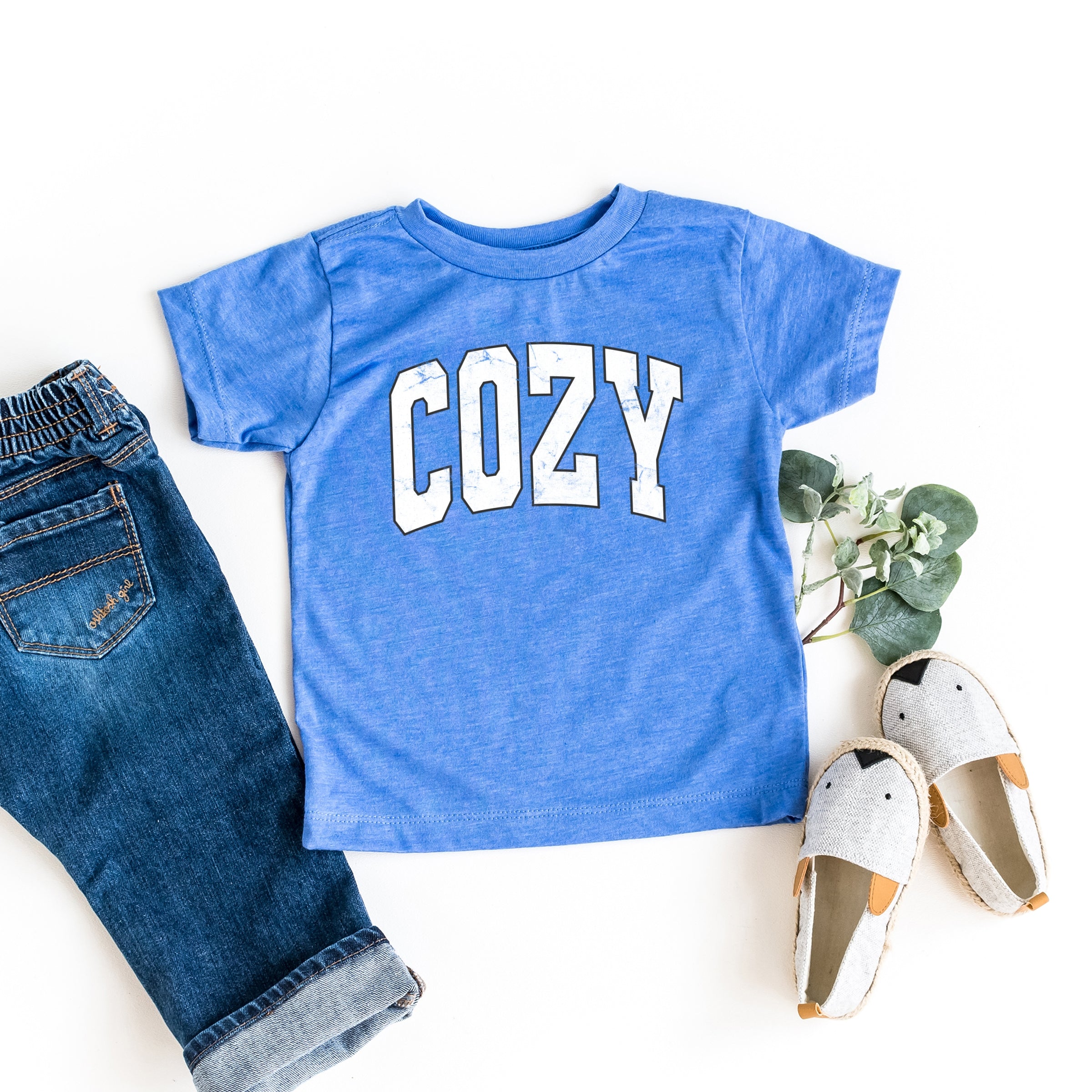Cozy Worn Varsity - Toddler Short Sleeve Tee