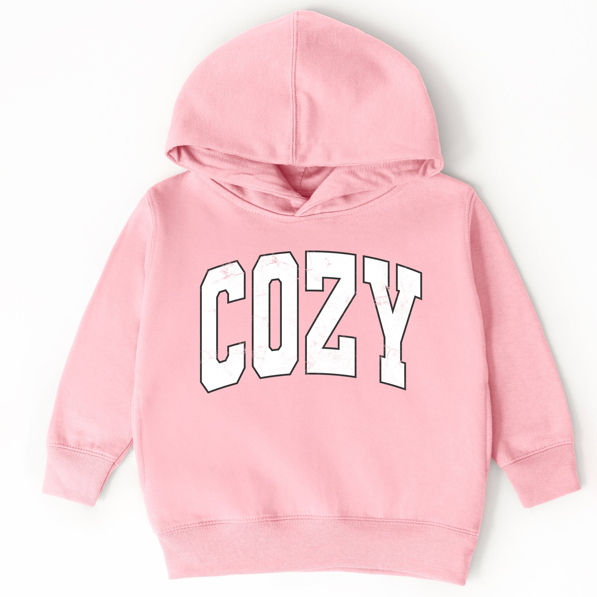 Cozy Worn Varsity - Toddler Hoodie
