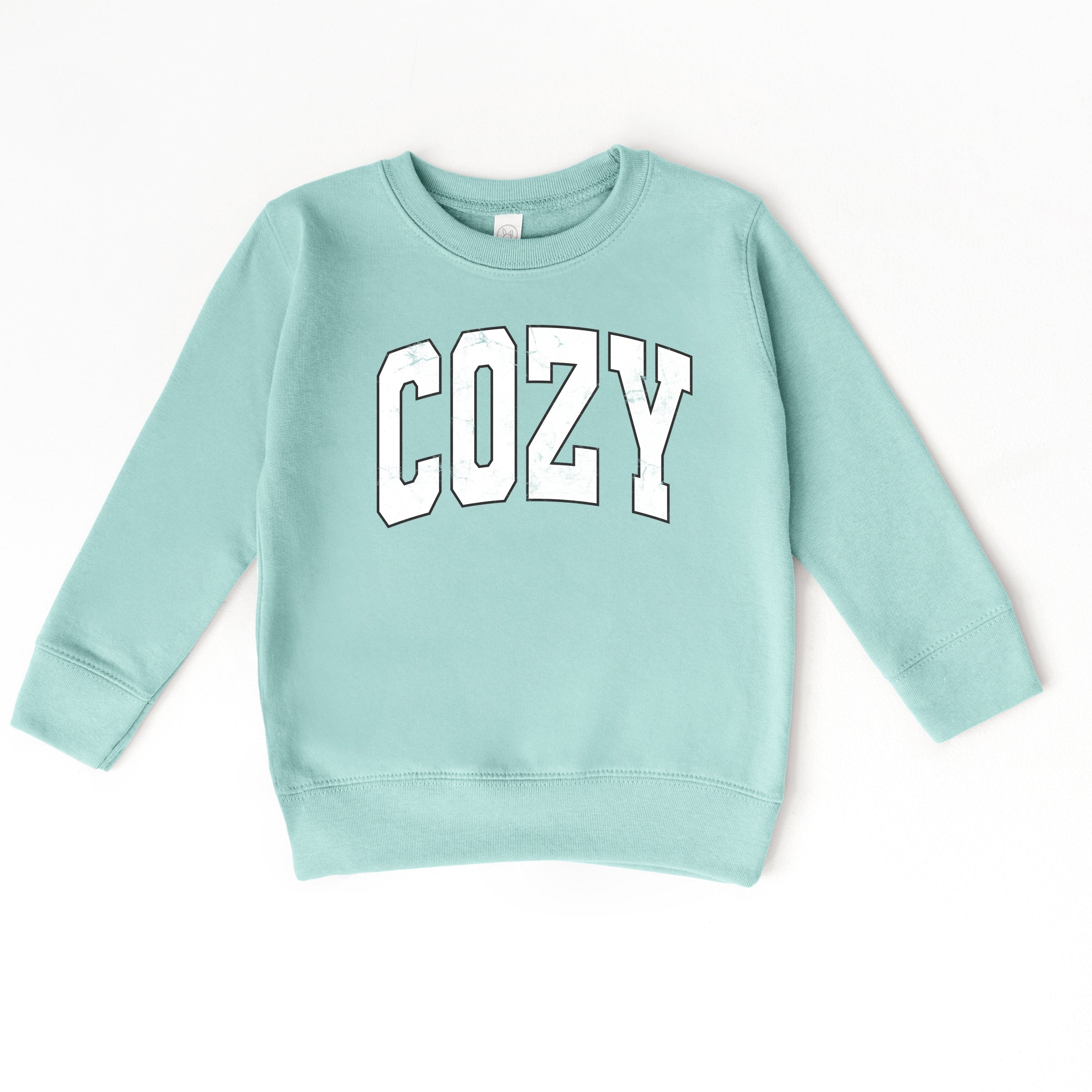 Cozy Worn Varsity - Kids Toddler Sweatshirt