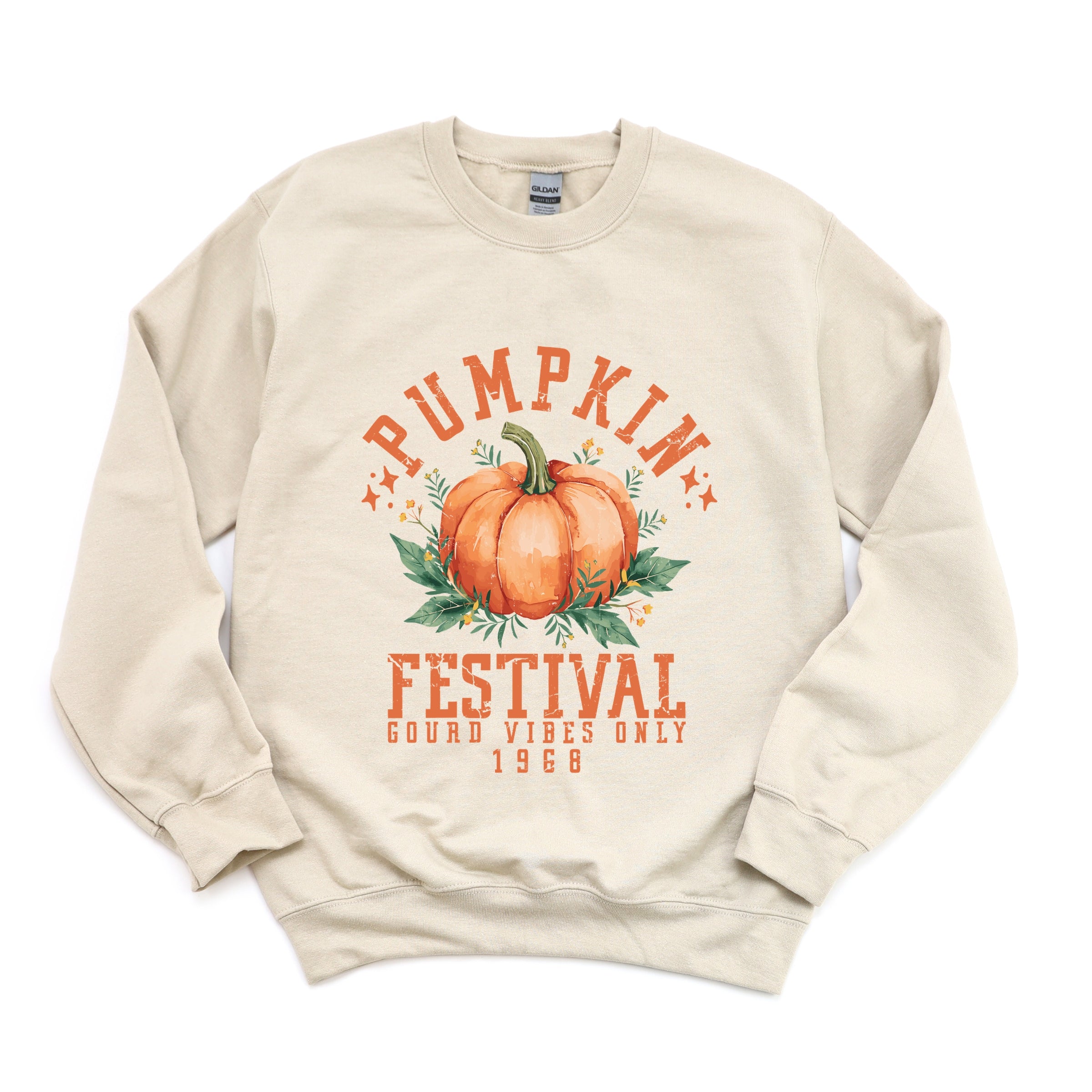 Pumpkin Festival Gourd Vibes - Women's Graphic Sweatshirt