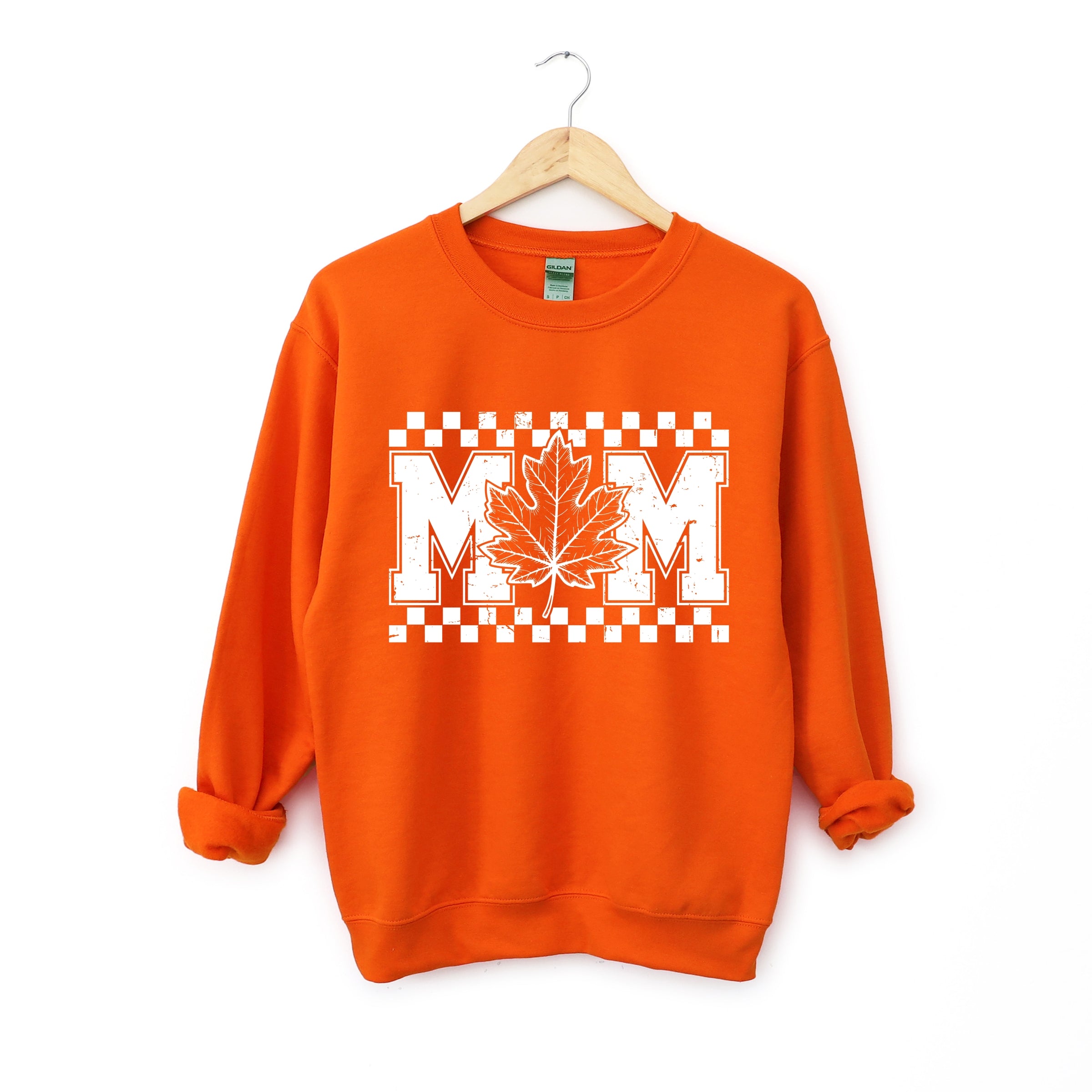 Mom Fall Leaf - Women's Graphic Sweatshirt
