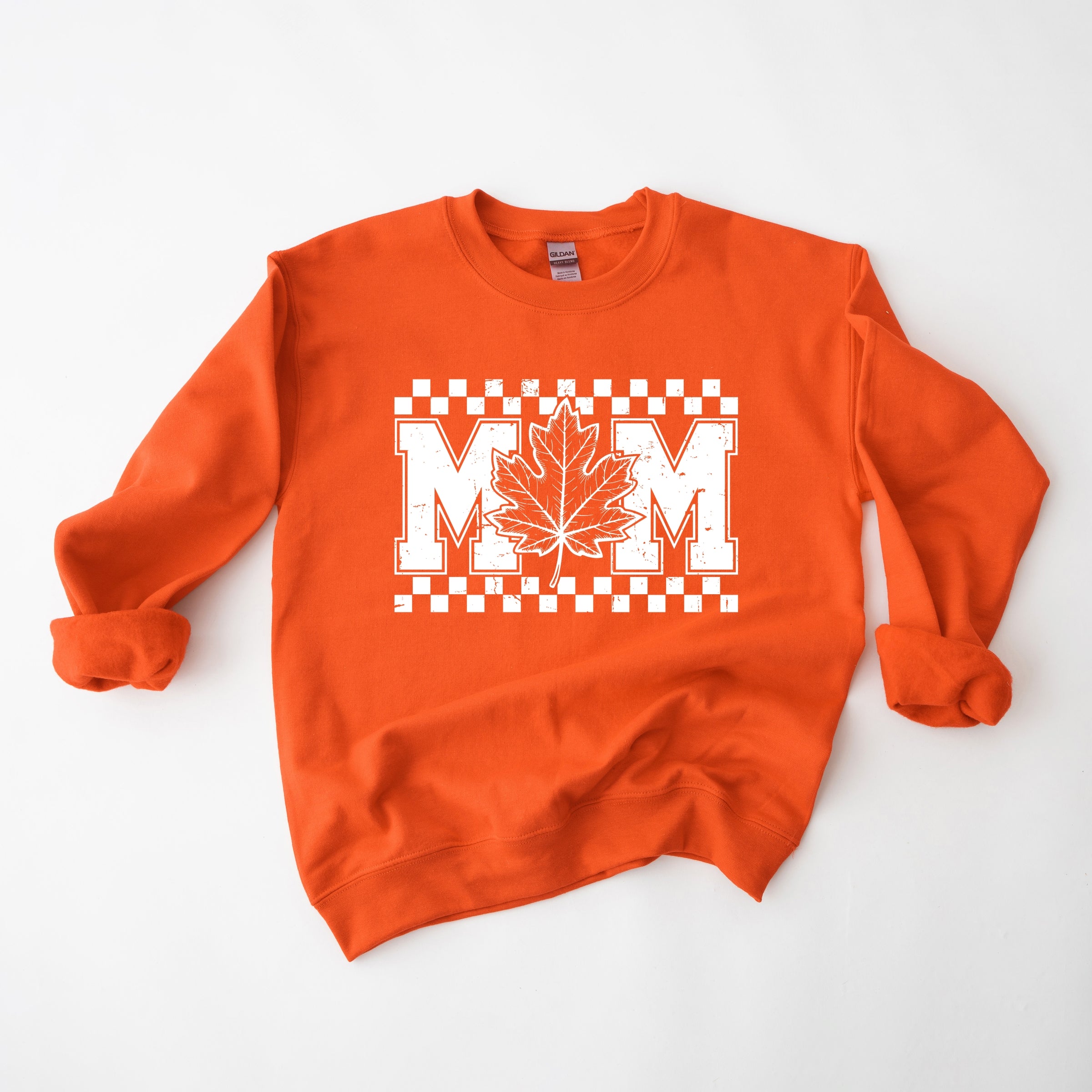 Mom Fall Leaf - Women's Graphic Sweatshirt