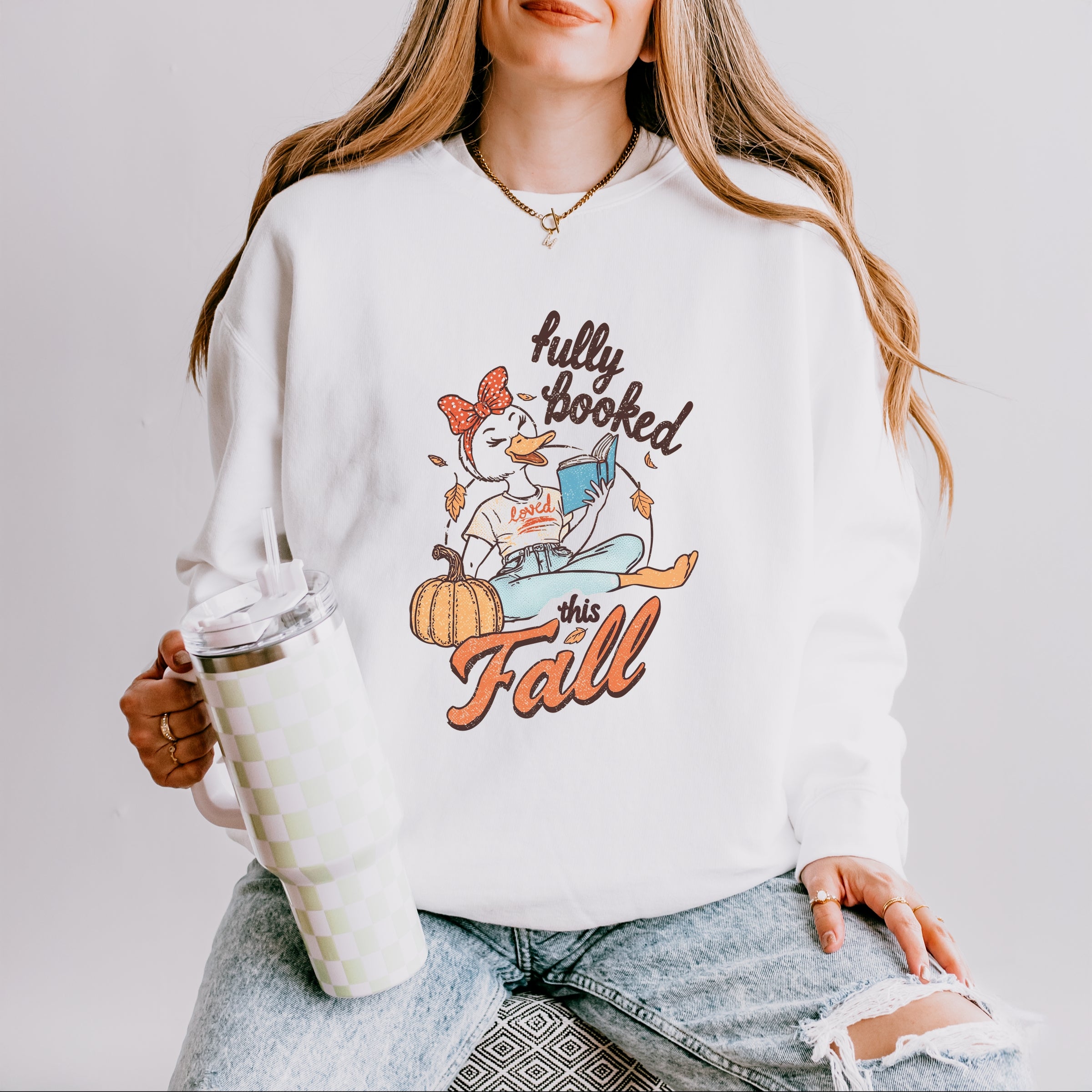 Fully Booked This Fall - Women's Lightweight Garment Dyed Sweatshirt