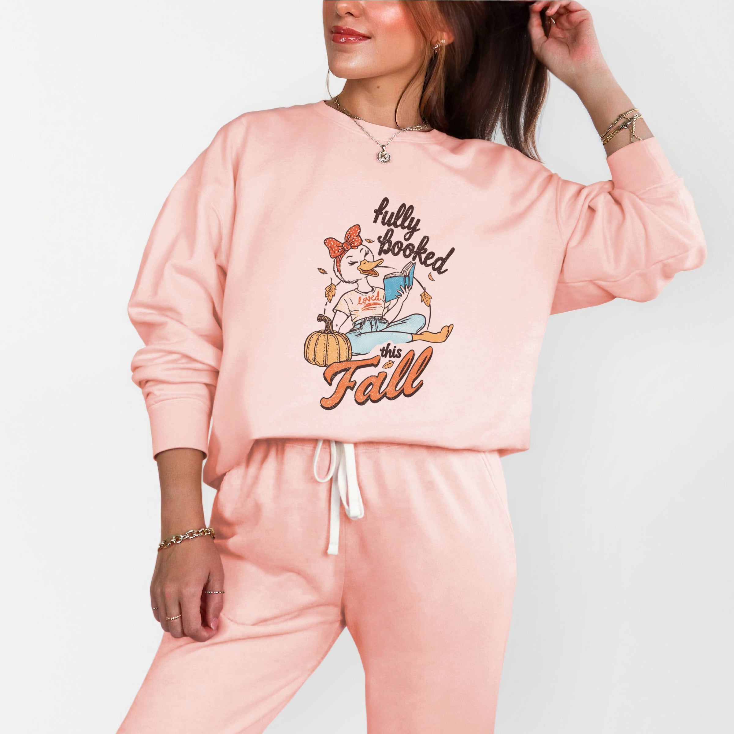 Fully Booked This Fall - Women's Lightweight Garment Dyed Sweatshirt