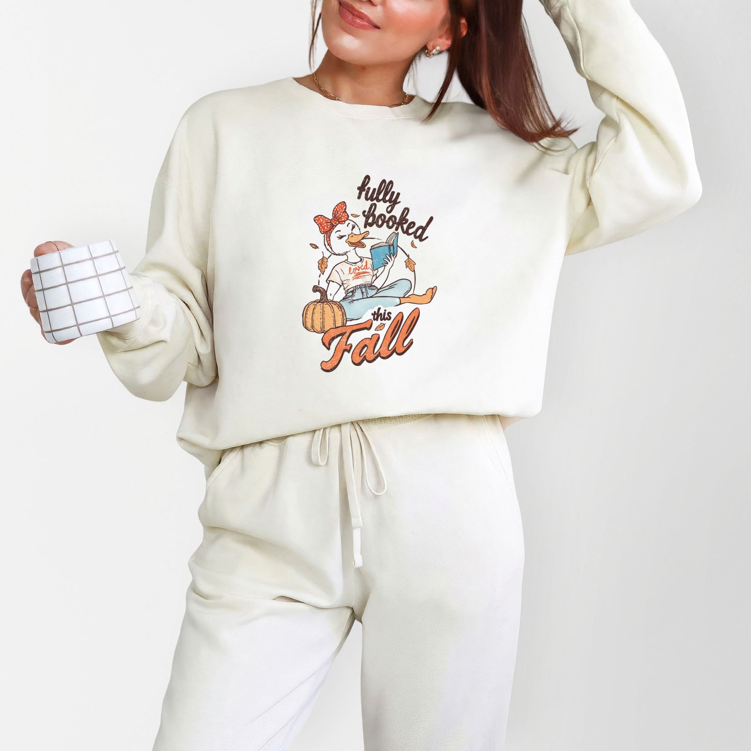 Fully Booked This Fall - Women's Lightweight Garment Dyed Sweatshirt