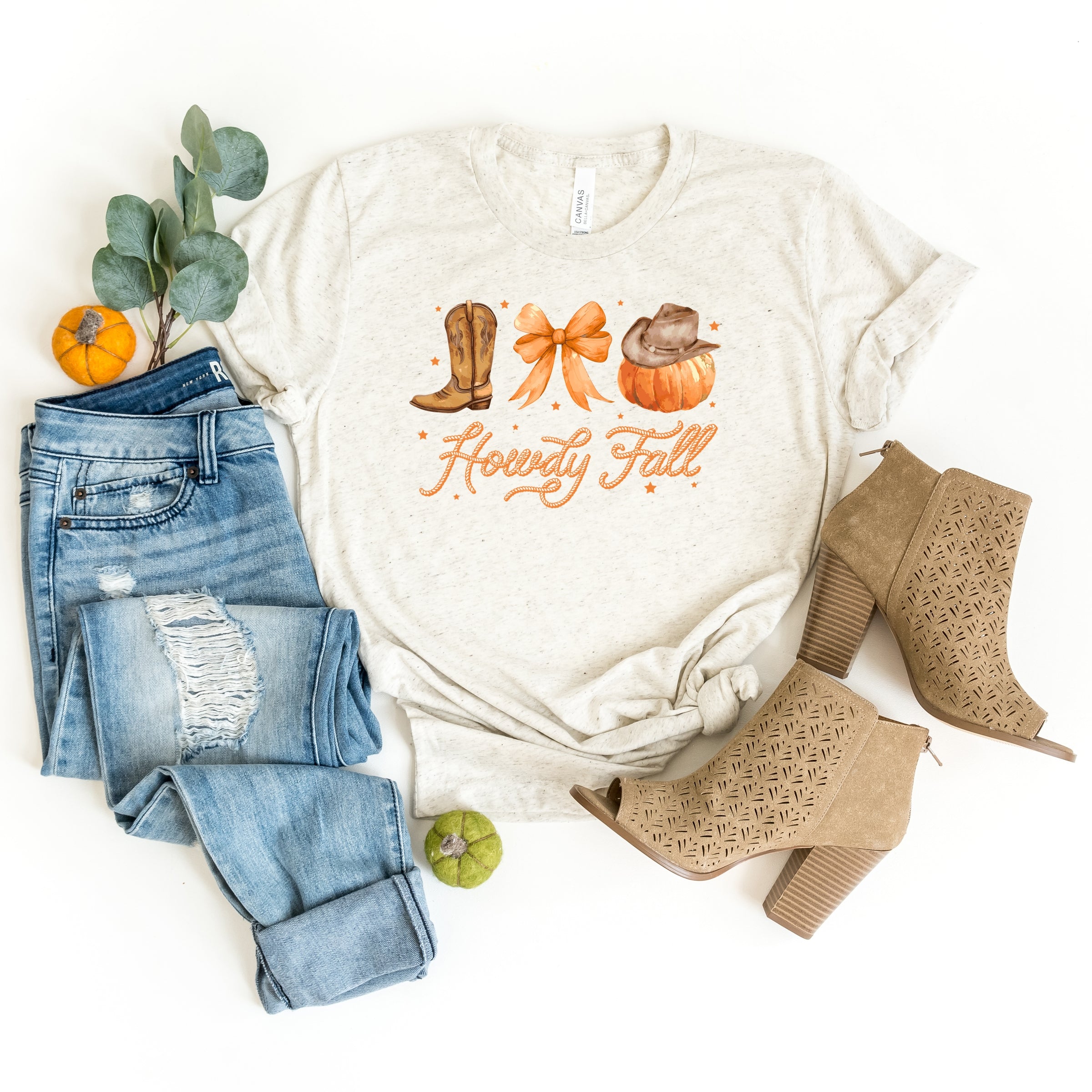 Coquette Howdy Fall - Women's Short Sleeve Graphic T-Shirt