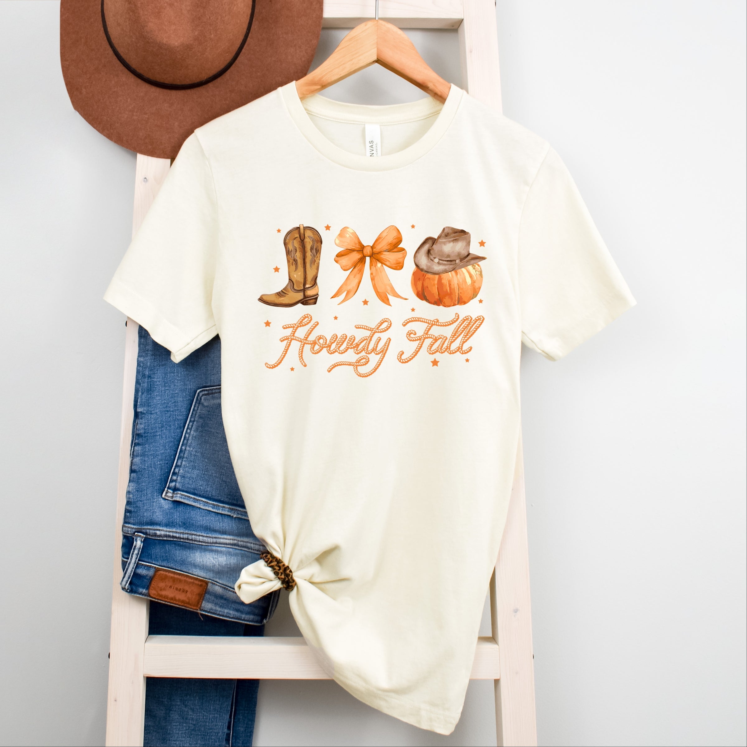 Coquette Howdy Fall - Women's Short Sleeve Graphic T-Shirt