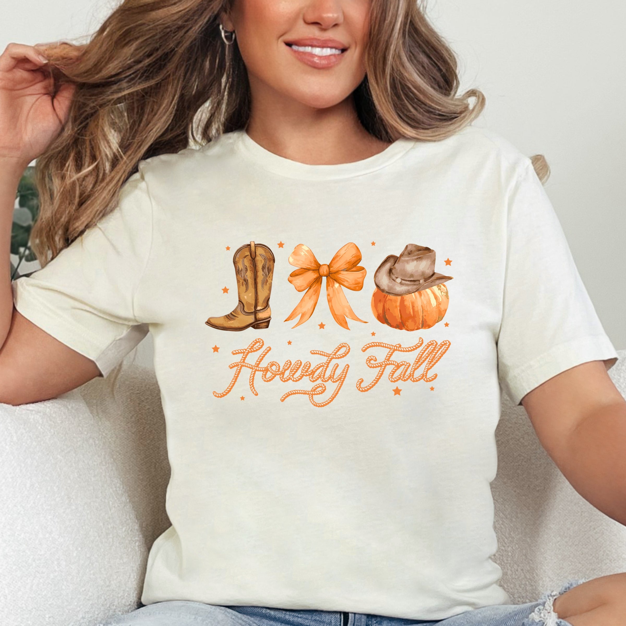 Coquette Howdy Fall - Women's Short Sleeve Graphic T-Shirt