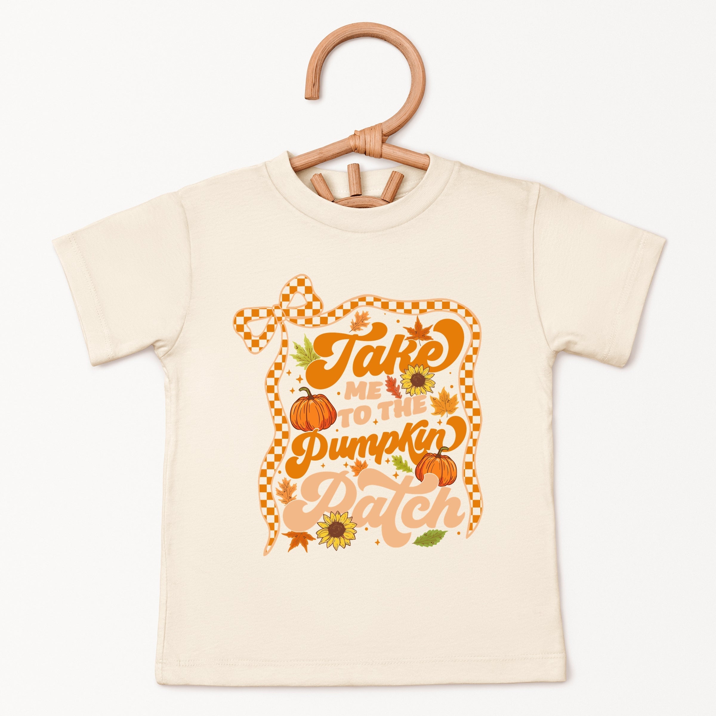 Coquette Take Me To The Pumpkin Patch - Youth Short Sleeve Graphic T-Shirt and Toddler Short Sleeve Graphic T-Shirt
