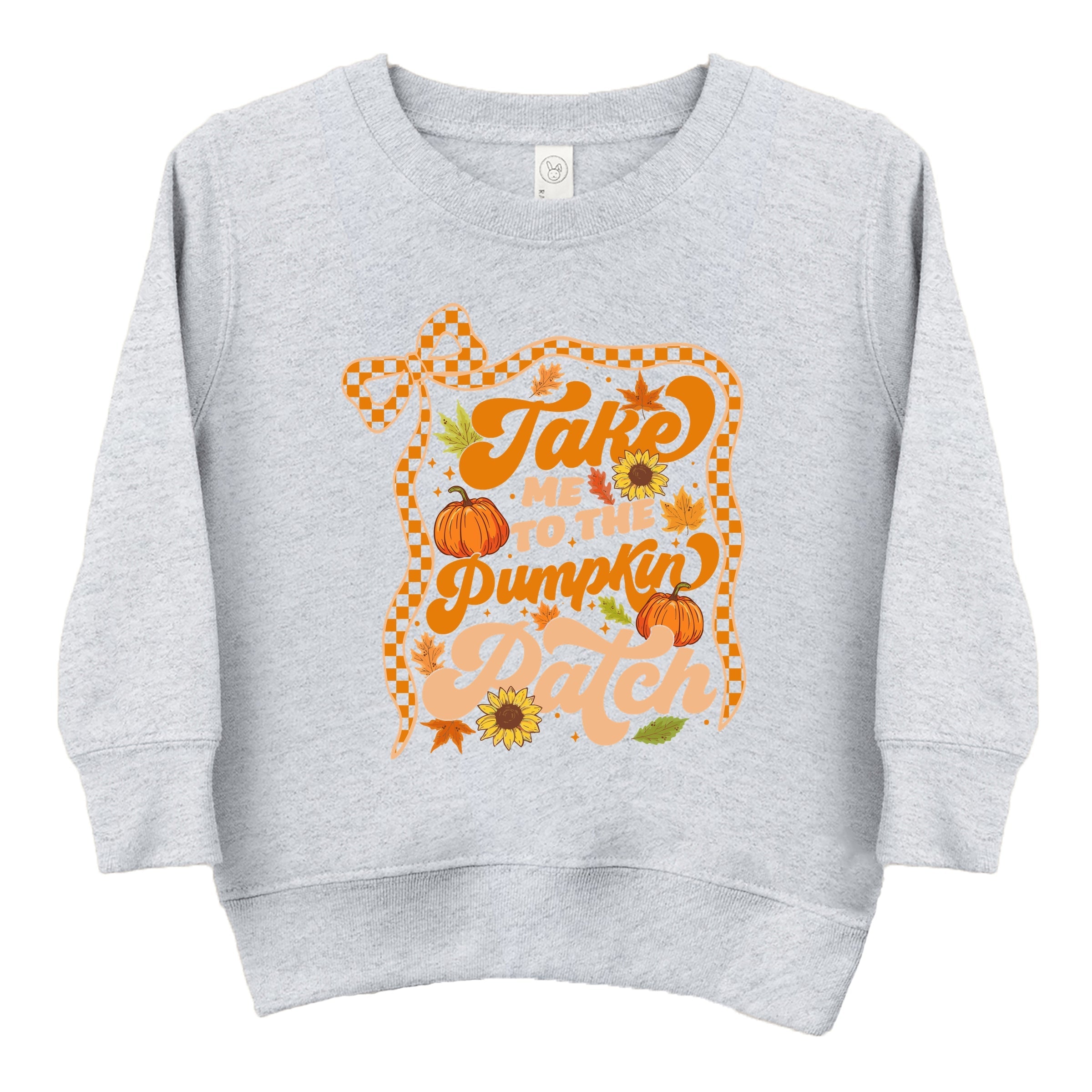 Coquette Take Me To The Pumpkin Patch - Toddler Graphic Sweatshirt and Youth Graphic Sweatshirt