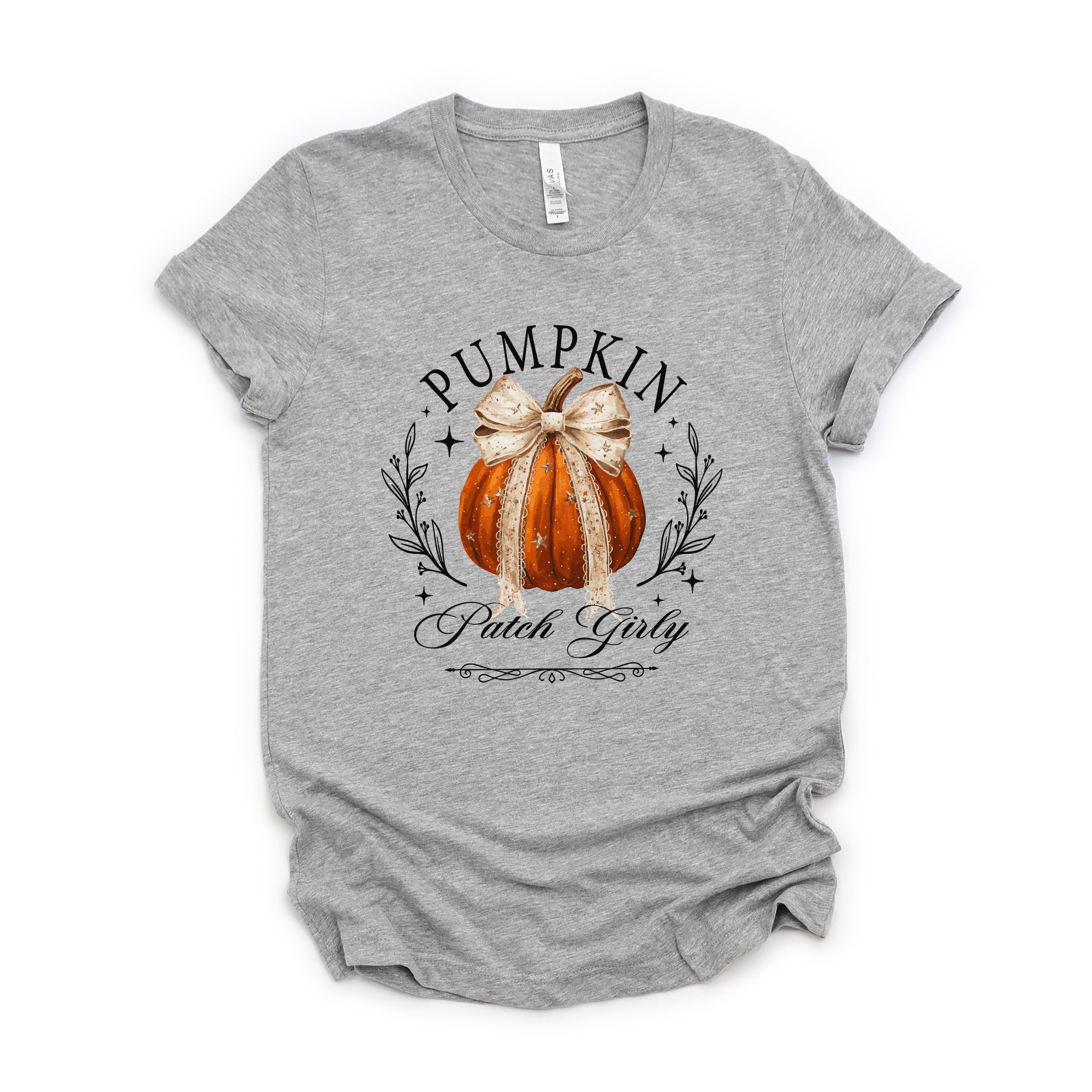 Coquette Pumpkin Patch Girly - Women's Short Sleeve Graphic T-Shirt