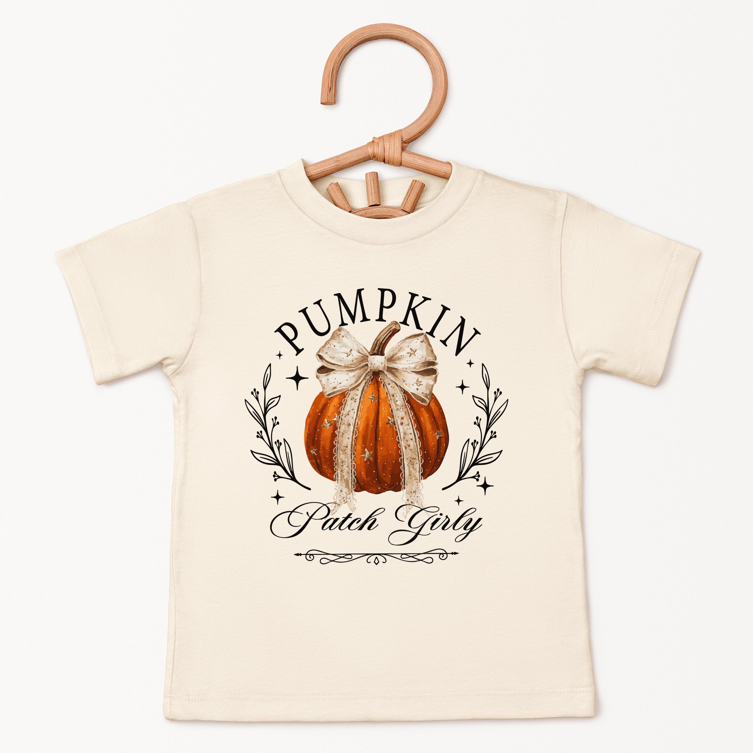 Coquette Pumpkin Patch Girly - Youth Short Sleeve Graphic T-Shirt and Toddler Short Sleeve Graphic T-Shirt