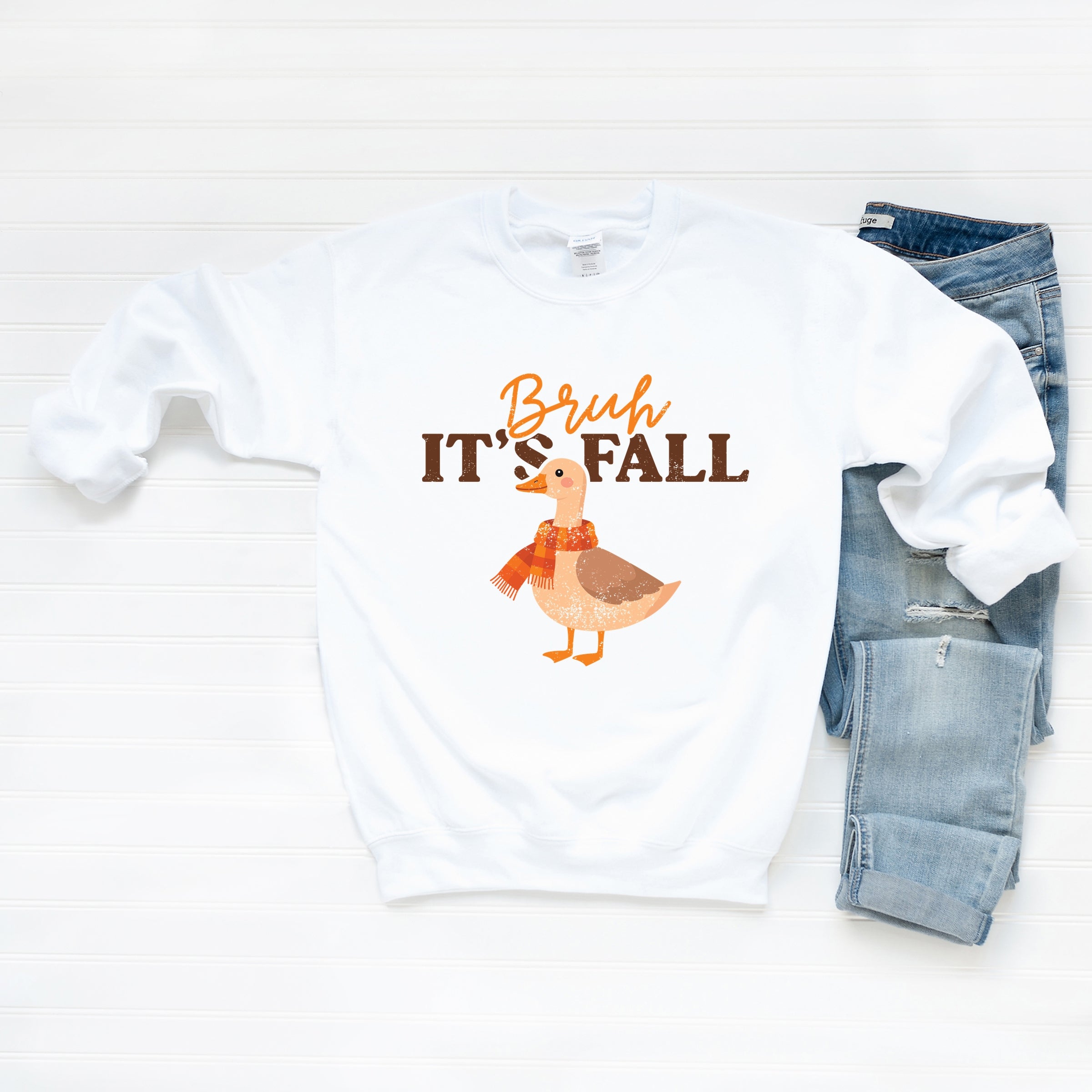 Bruh It's Fall Goose - Sweatshirt