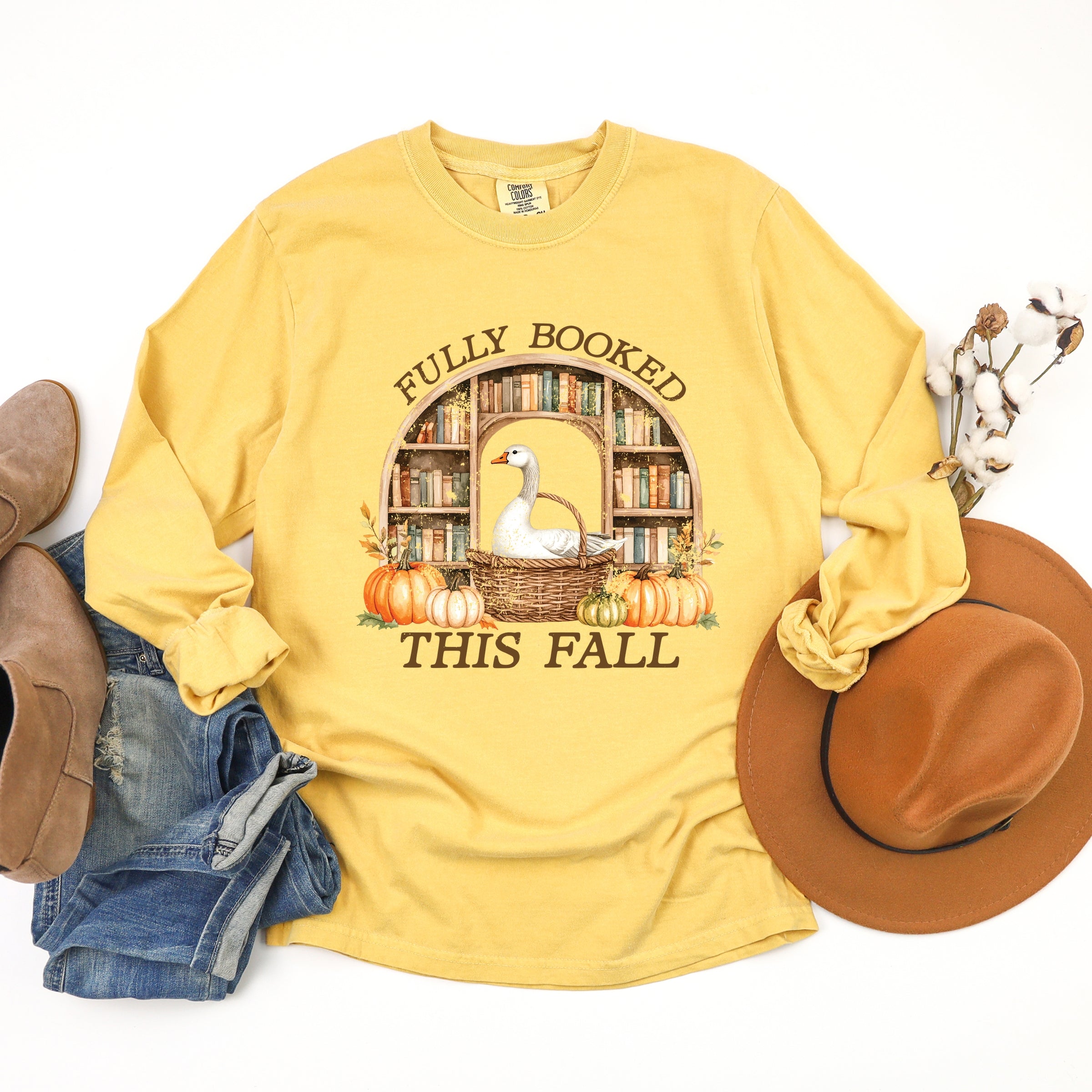 Fully Booked This Fall - Garment Dyed Long Sleeve