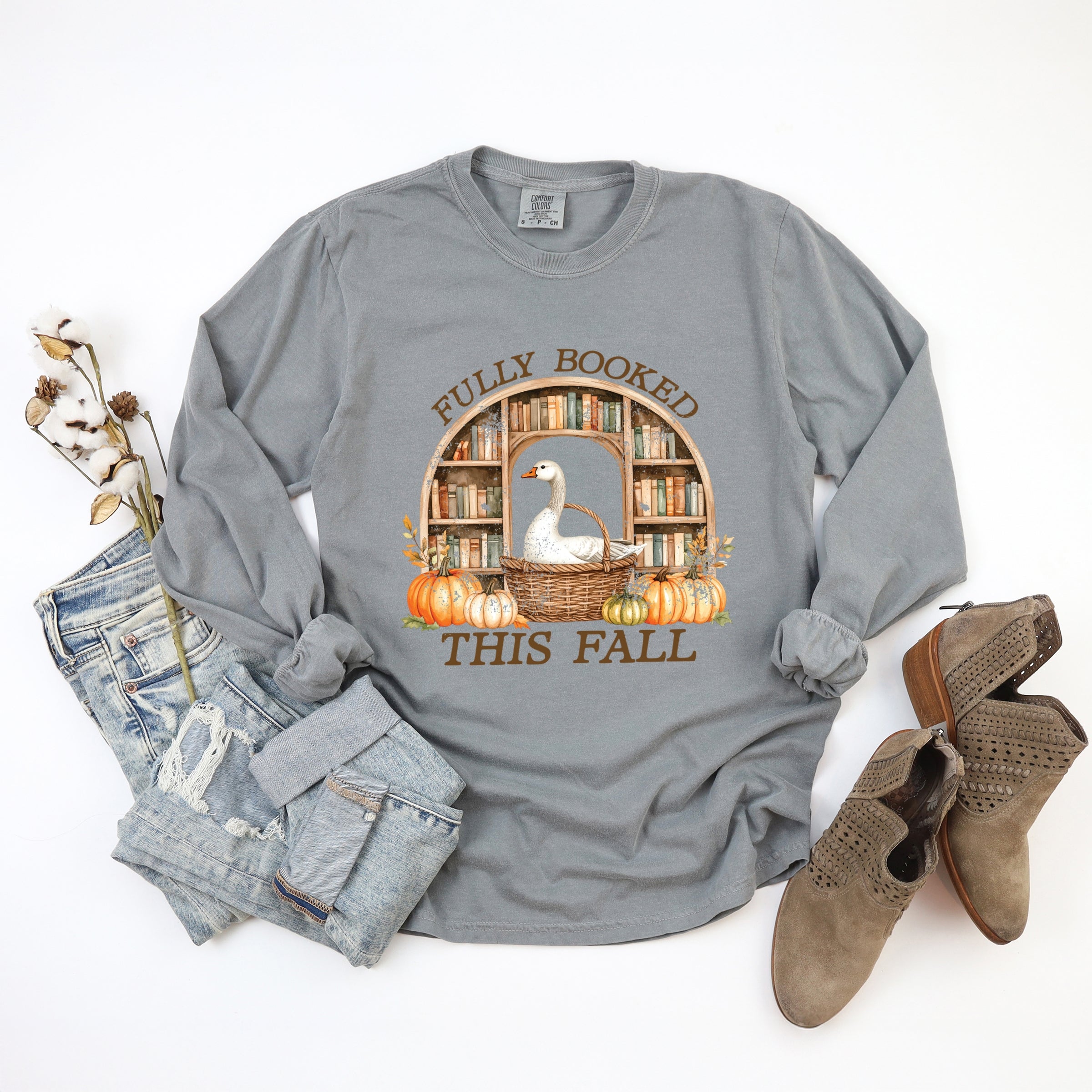Fully Booked This Fall - Garment Dyed Long Sleeve