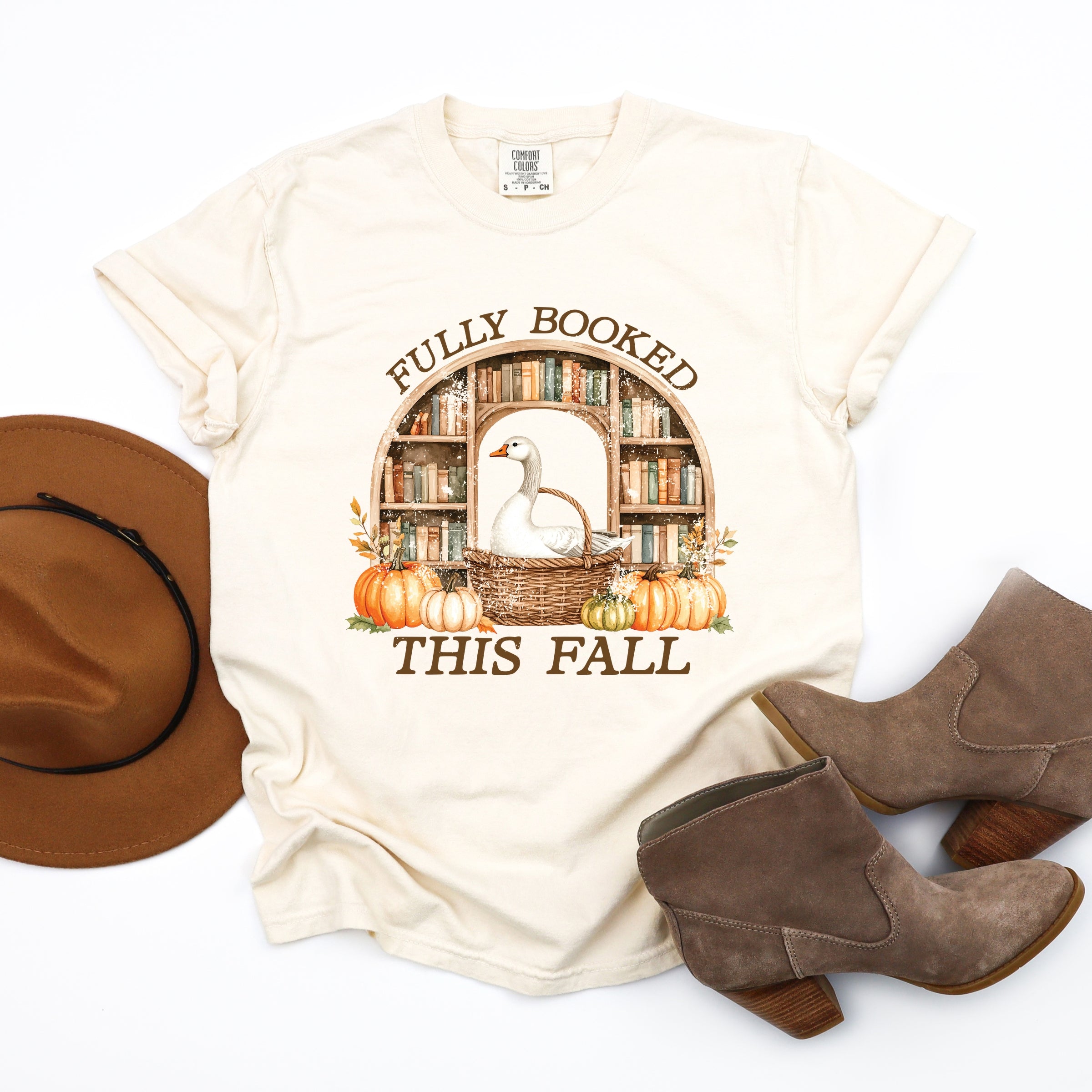 Fully Booked This Fall - Garment Dyed Tee
